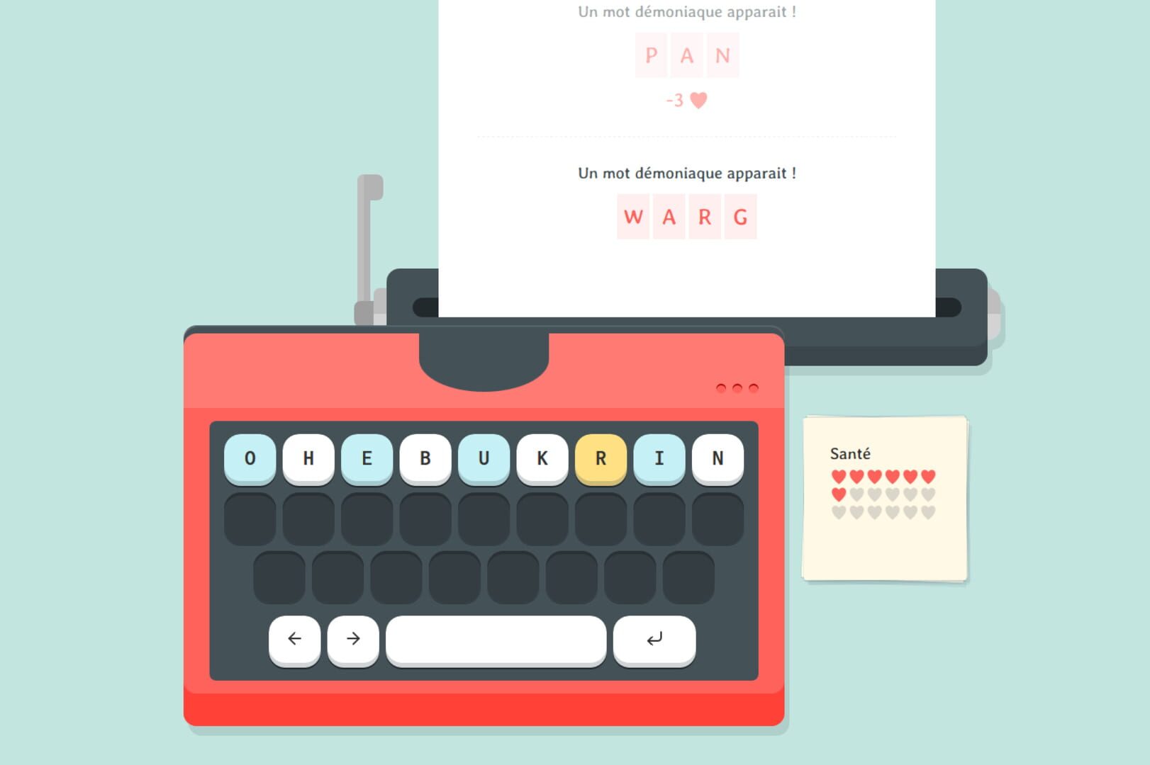 Dactylographe - Screenshot