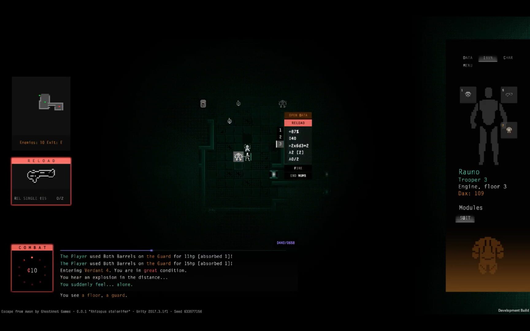 Escape from Aeon - Screenshot