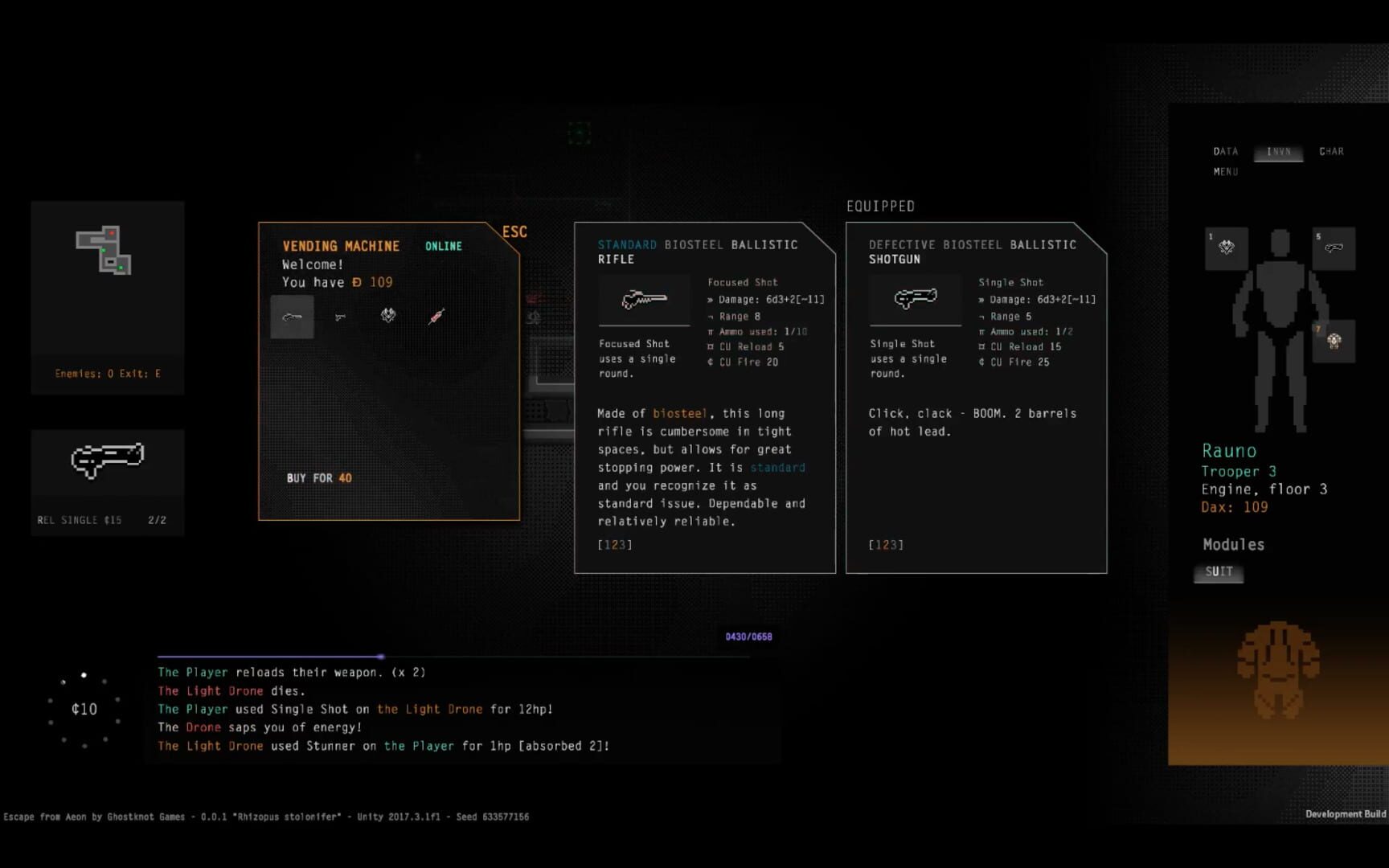 Escape from Aeon - Screenshot