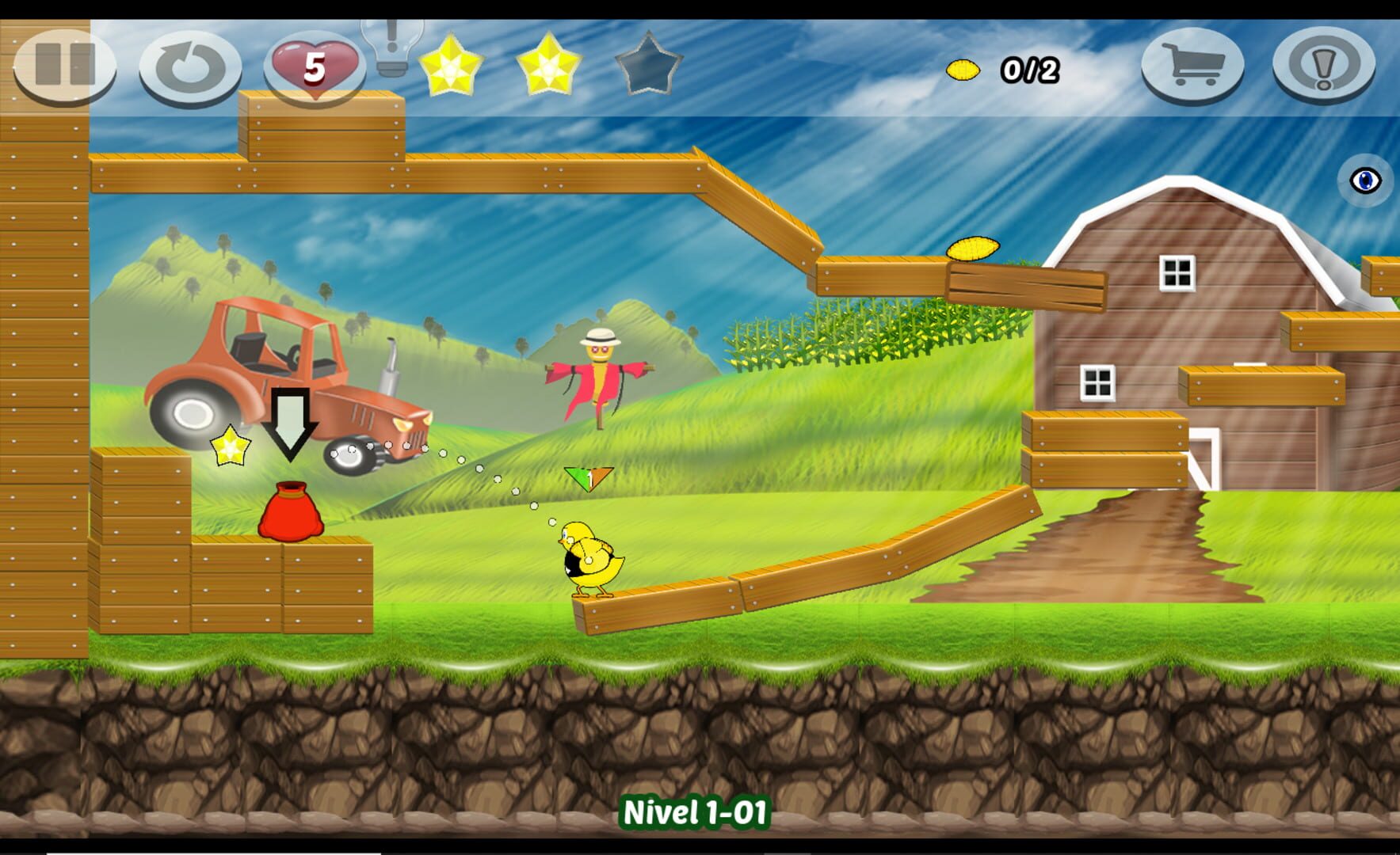 Corn Mission - Screenshot