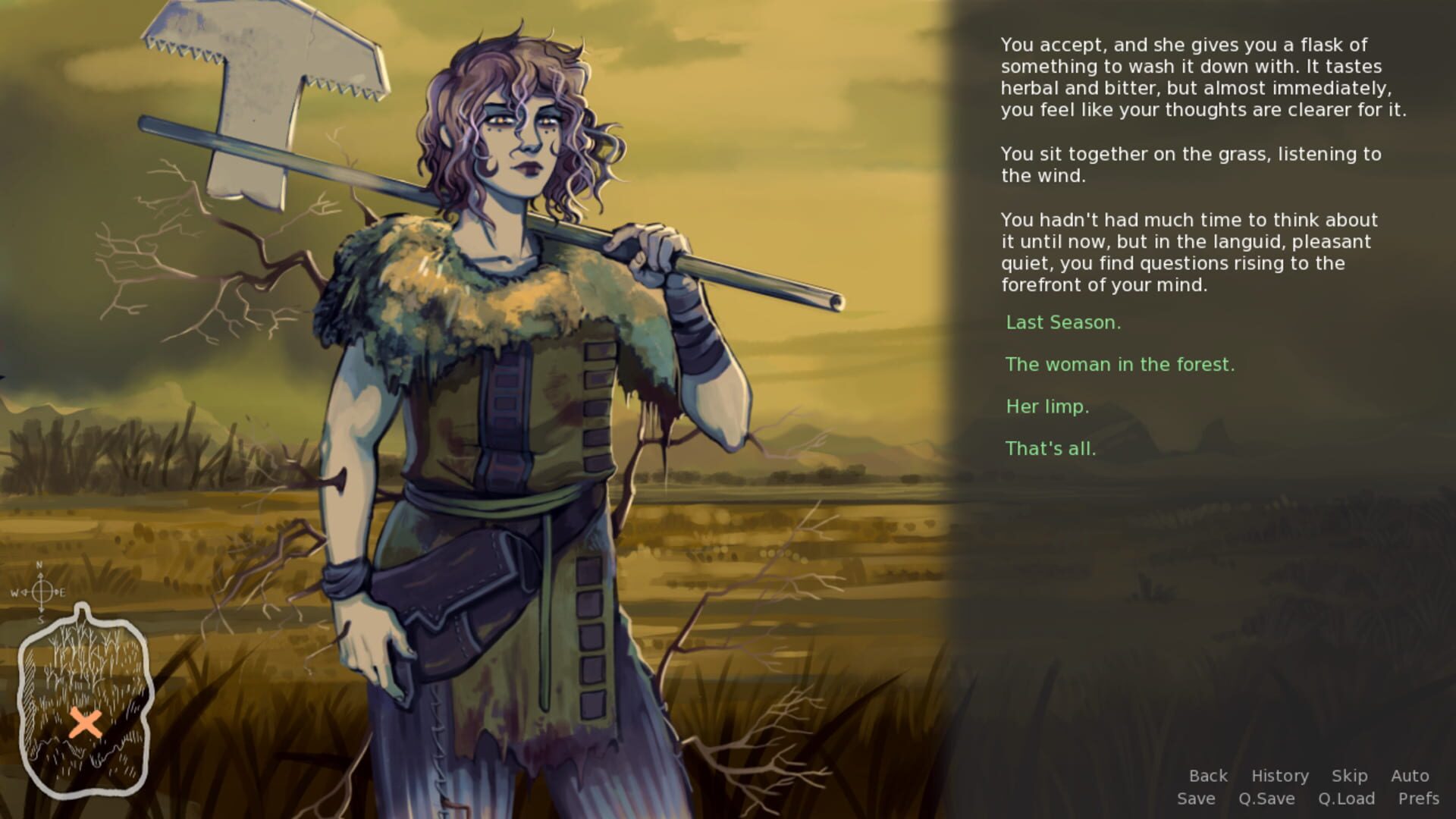 In the Grave Wood - Screenshot