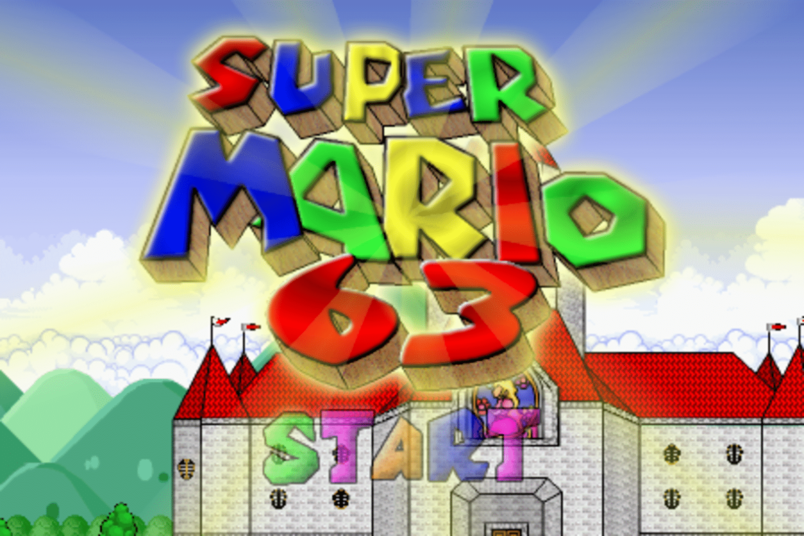 Super Mario 63 screenshot