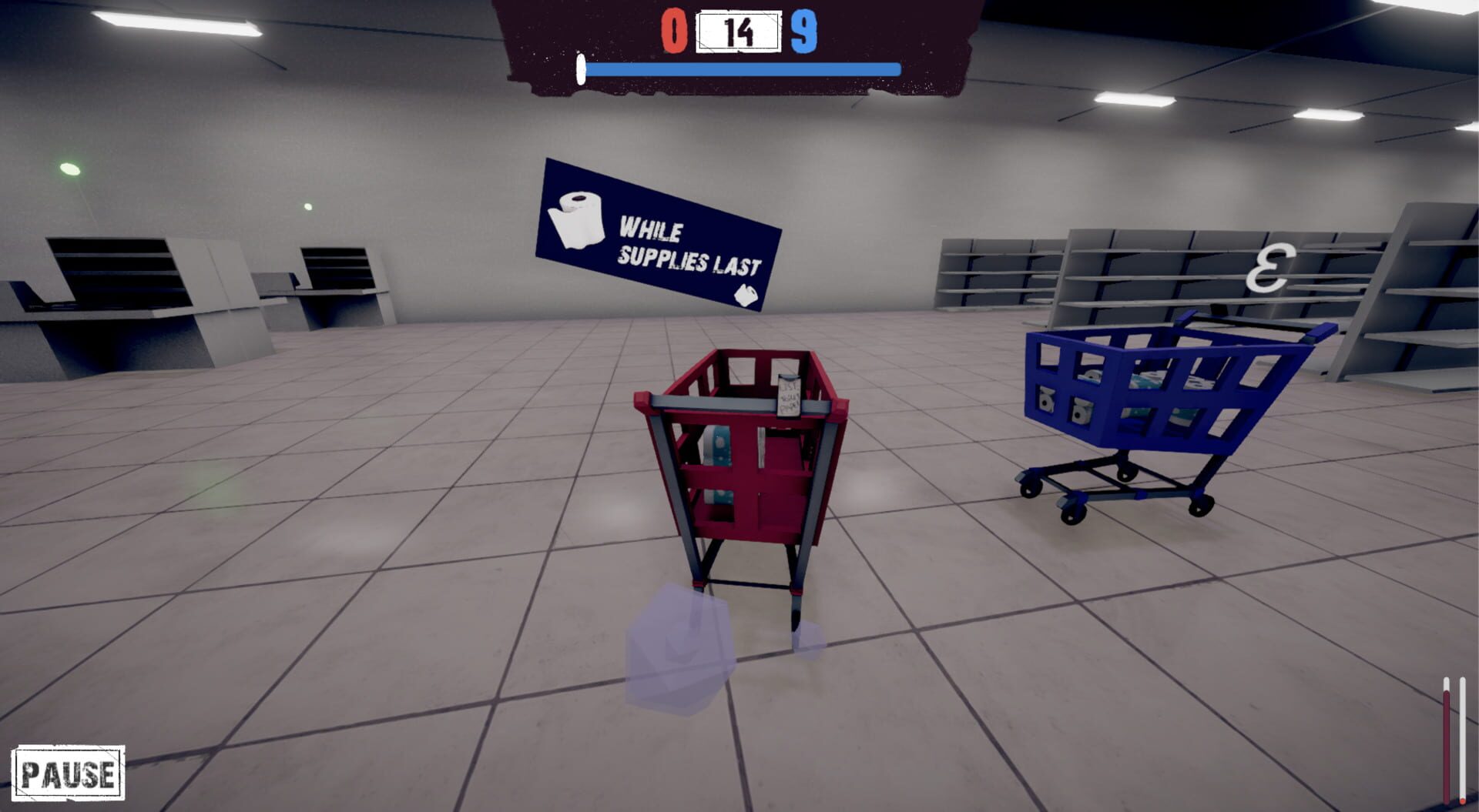 Toilet paper Hoarder - Screenshot