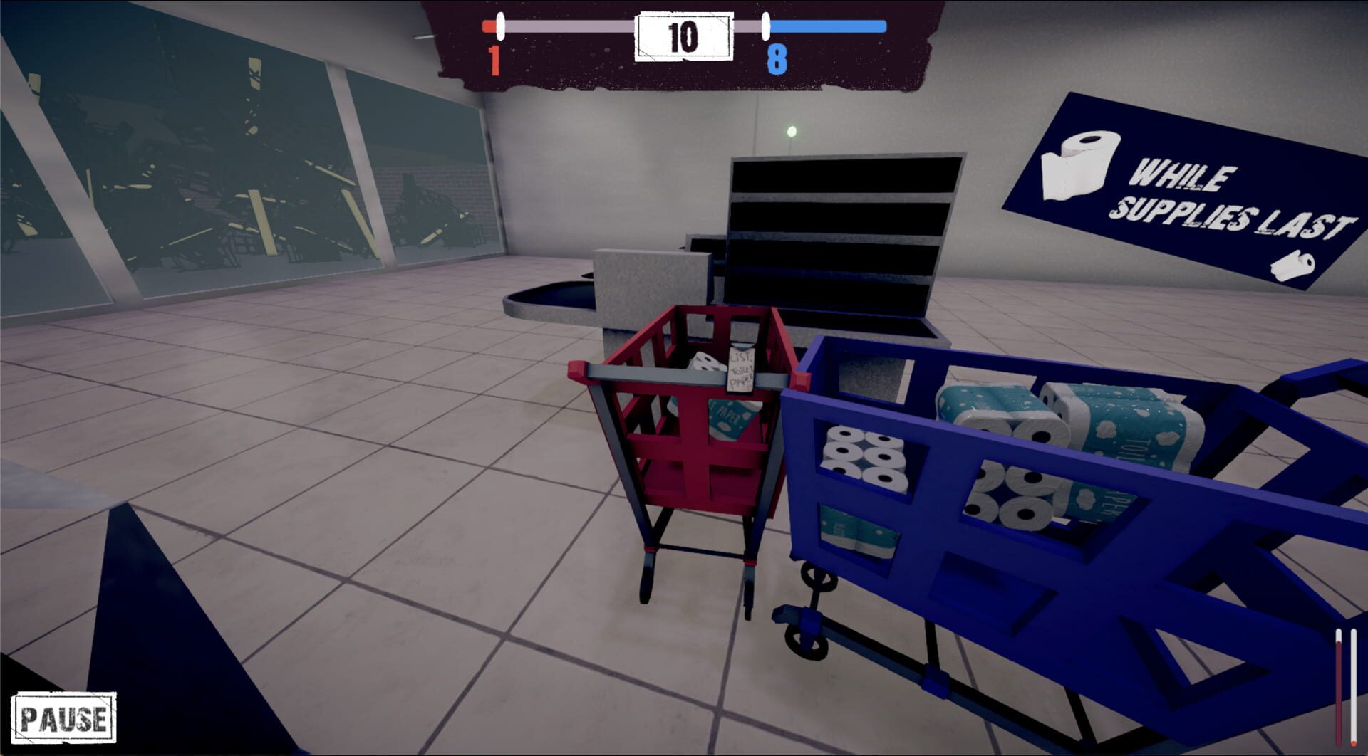 Toilet paper Hoarder - Screenshot