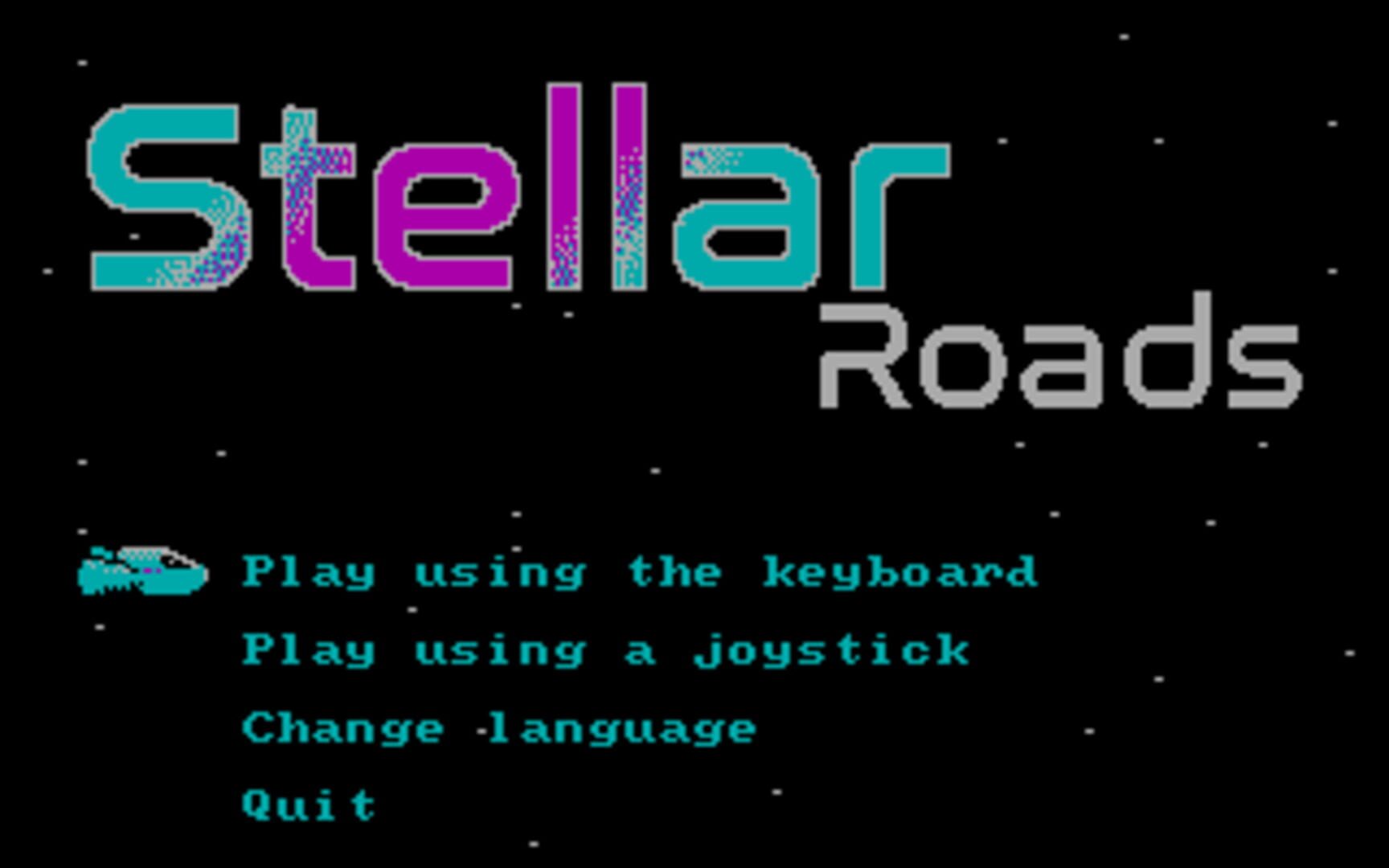 StellarRoads - Screenshot