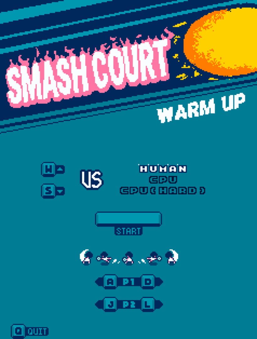 Smash Court: Warm Up - Screenshot