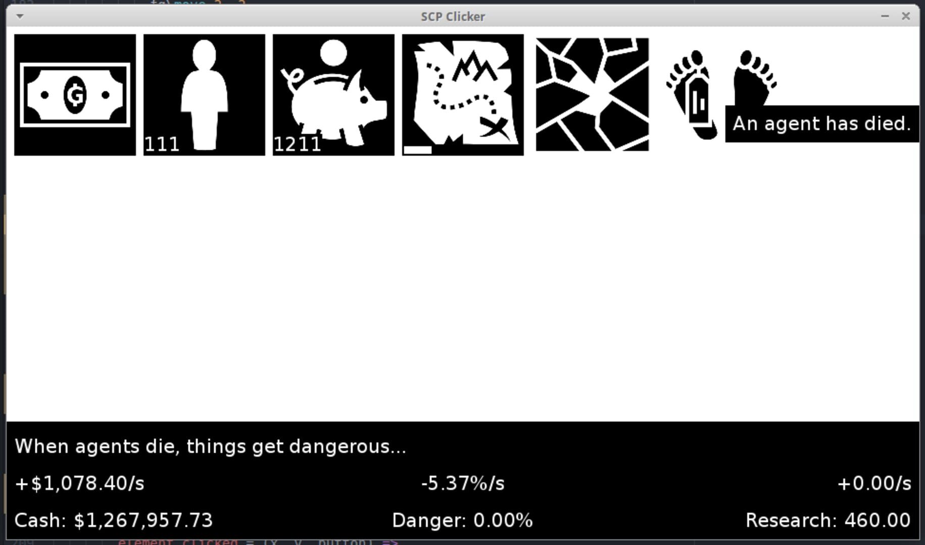 SCP Clicker - Screenshot
