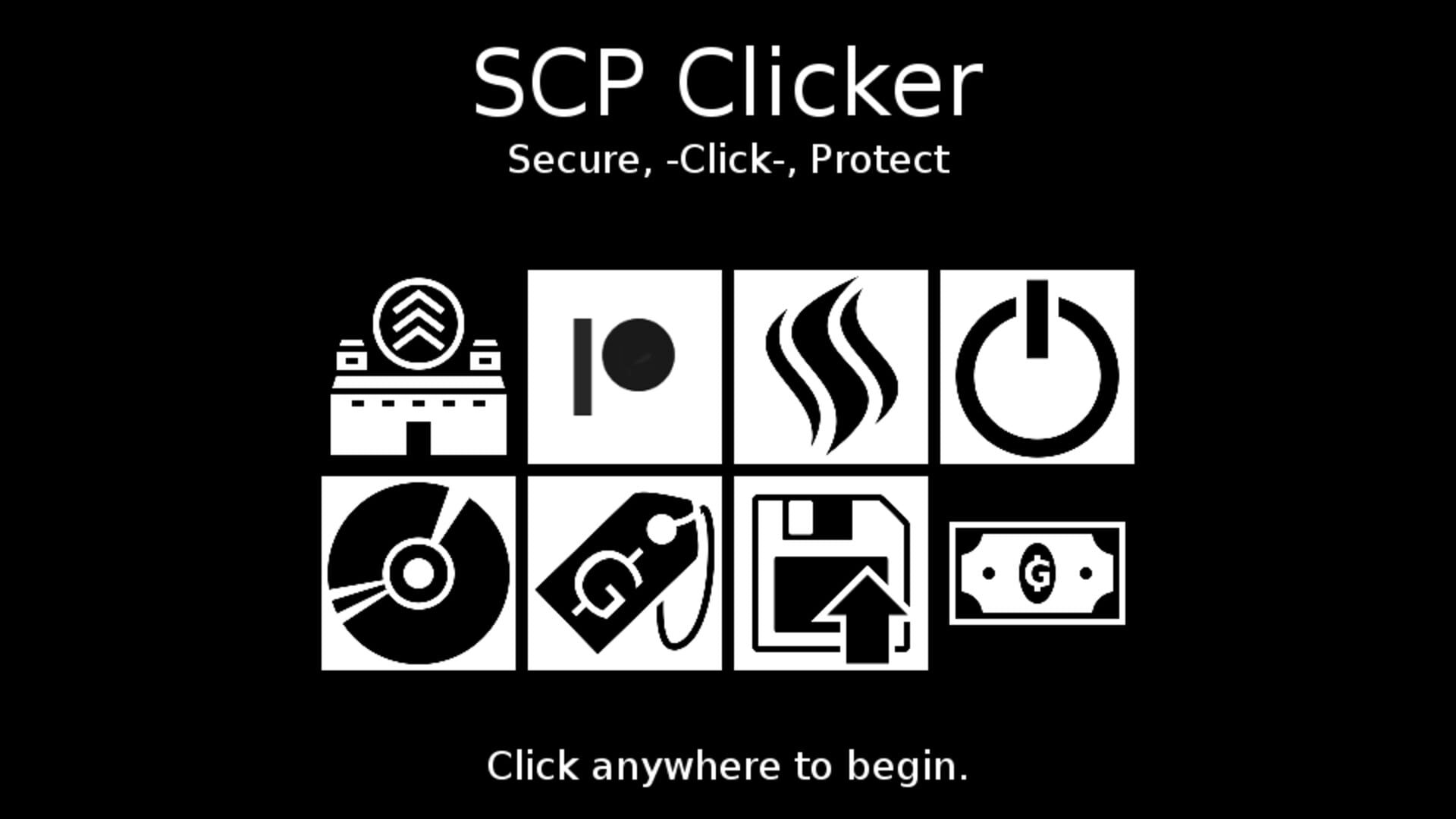 SCP Clicker - Screenshot