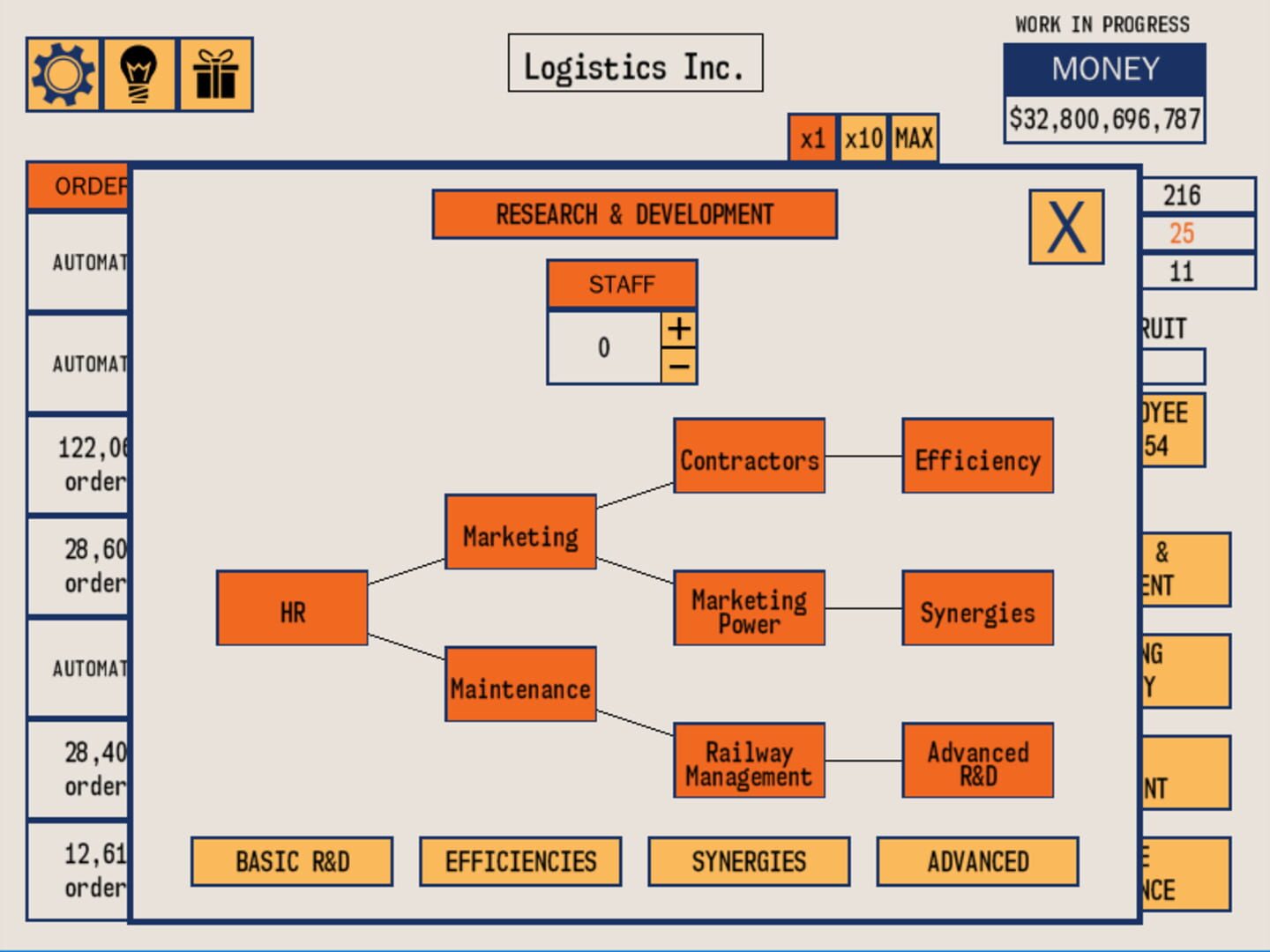 Logistics Inc - Screenshot