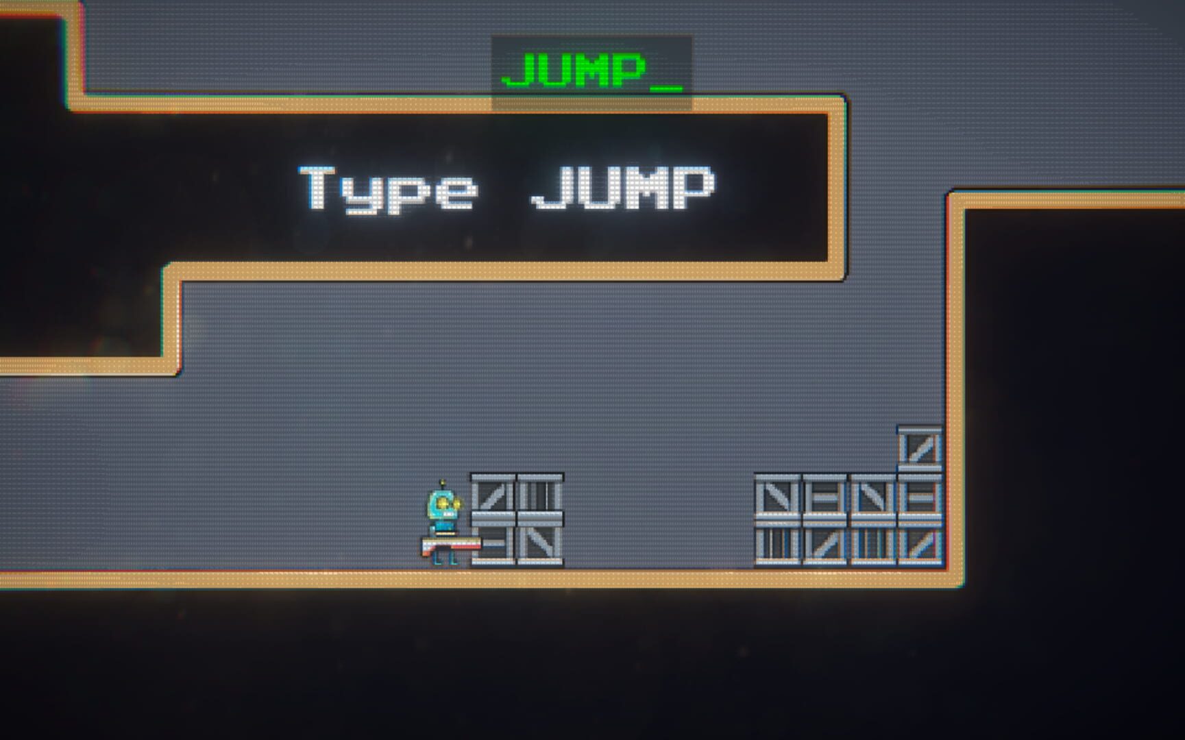 Type 'n Jump - Screenshot