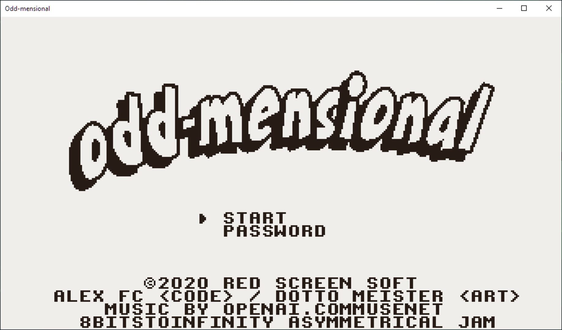 Odd-mensional - Screenshot