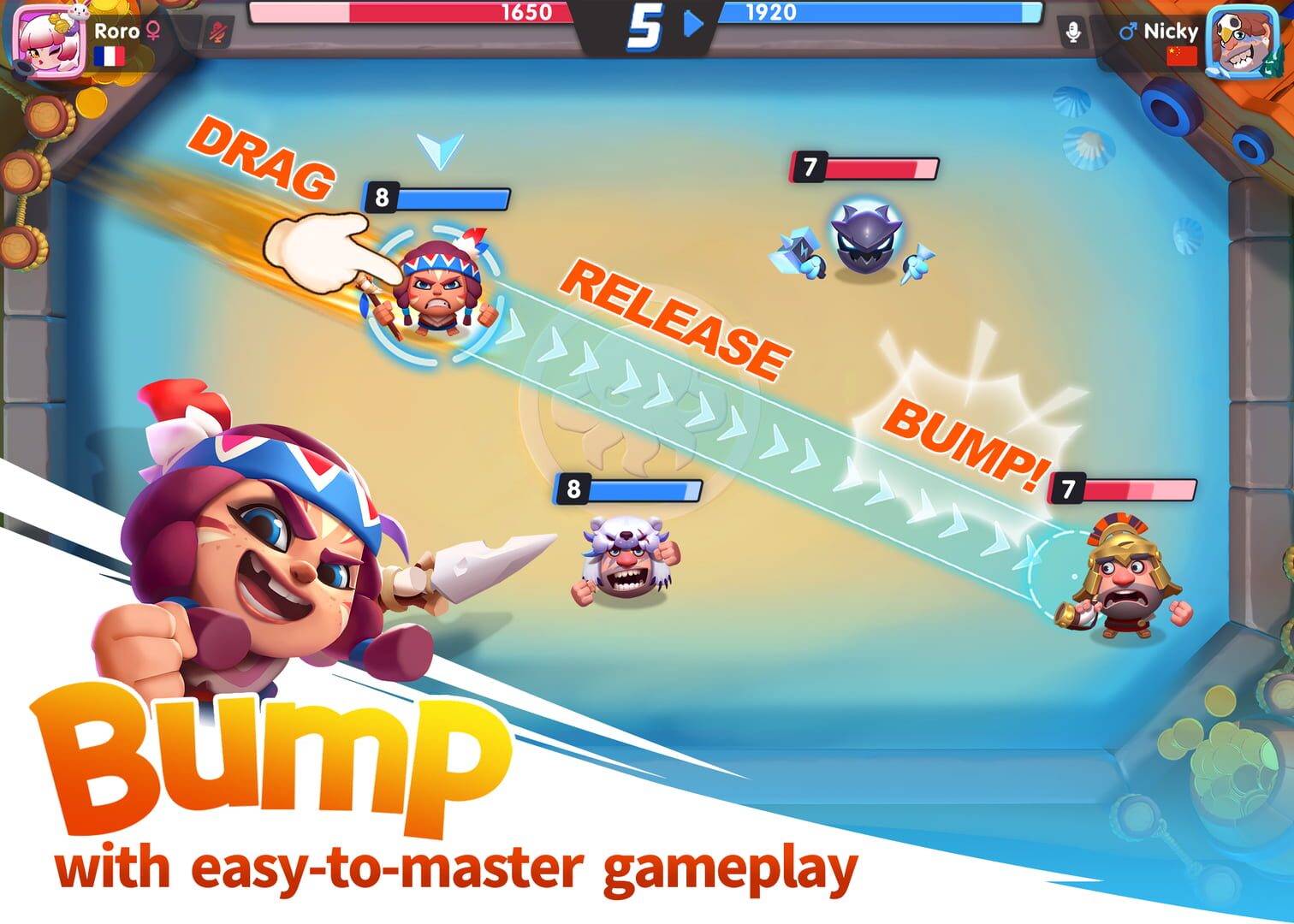 Hero Bump - Screenshot