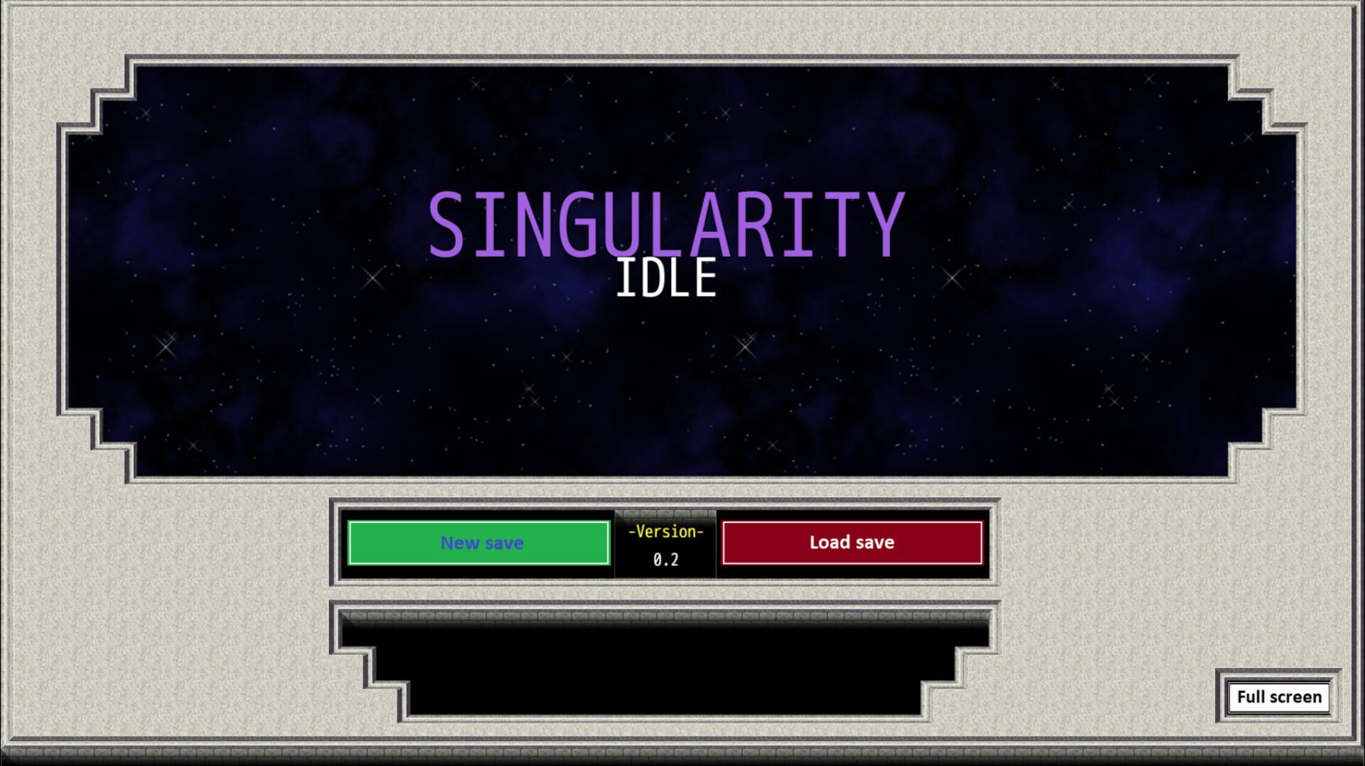 Singularity Idle - Screenshot