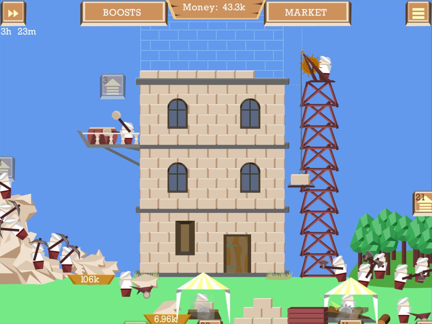 Idle Tower Builder - Screenshot