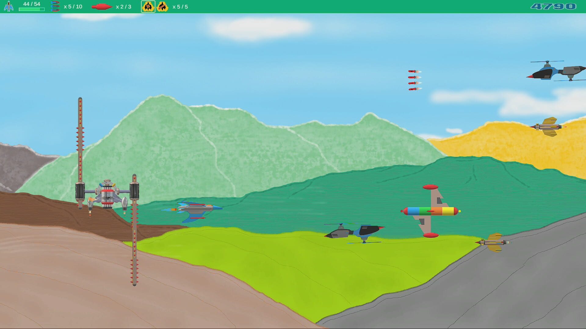 Samurai Jet - Screenshot