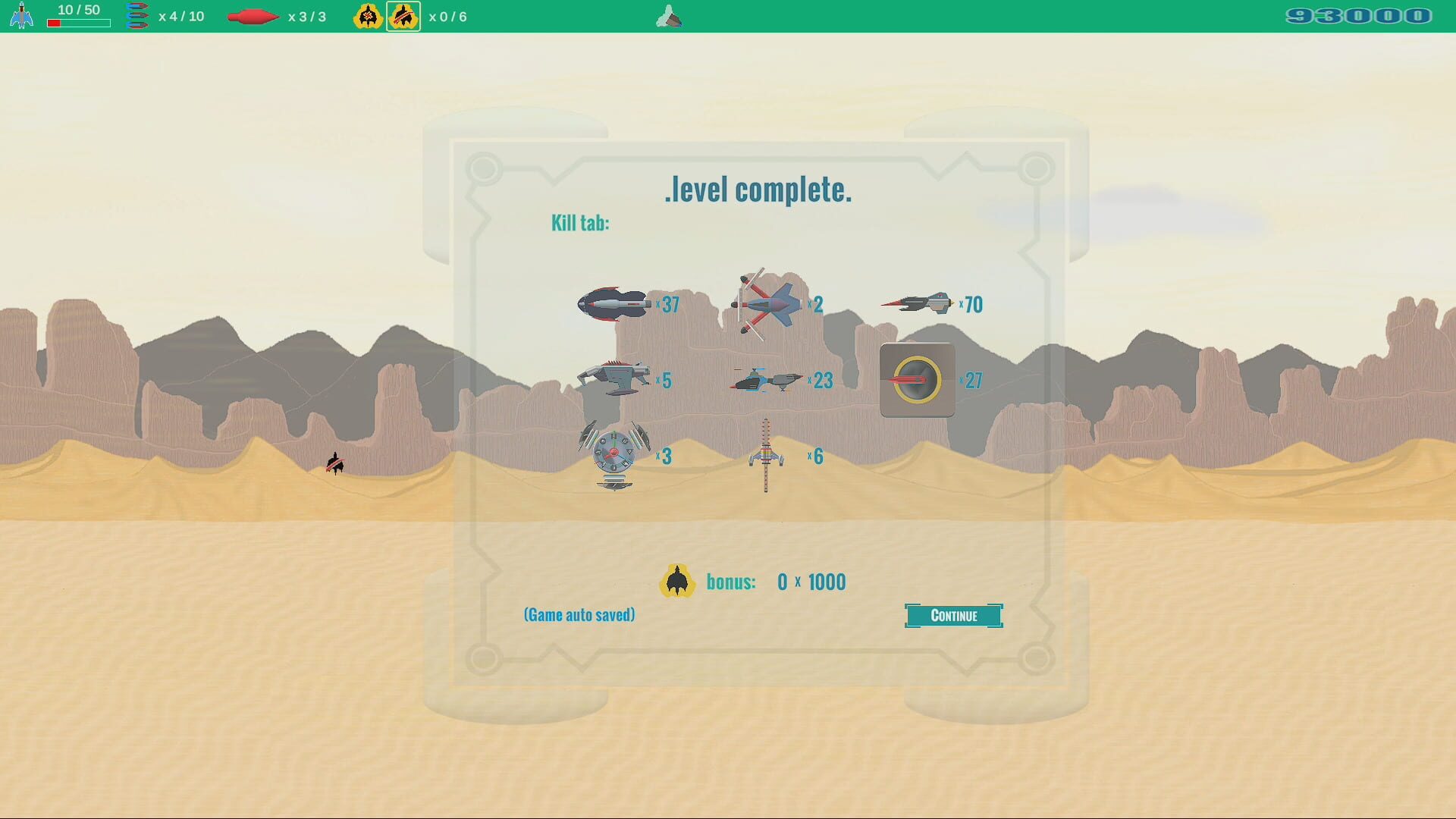 Samurai Jet - Screenshot