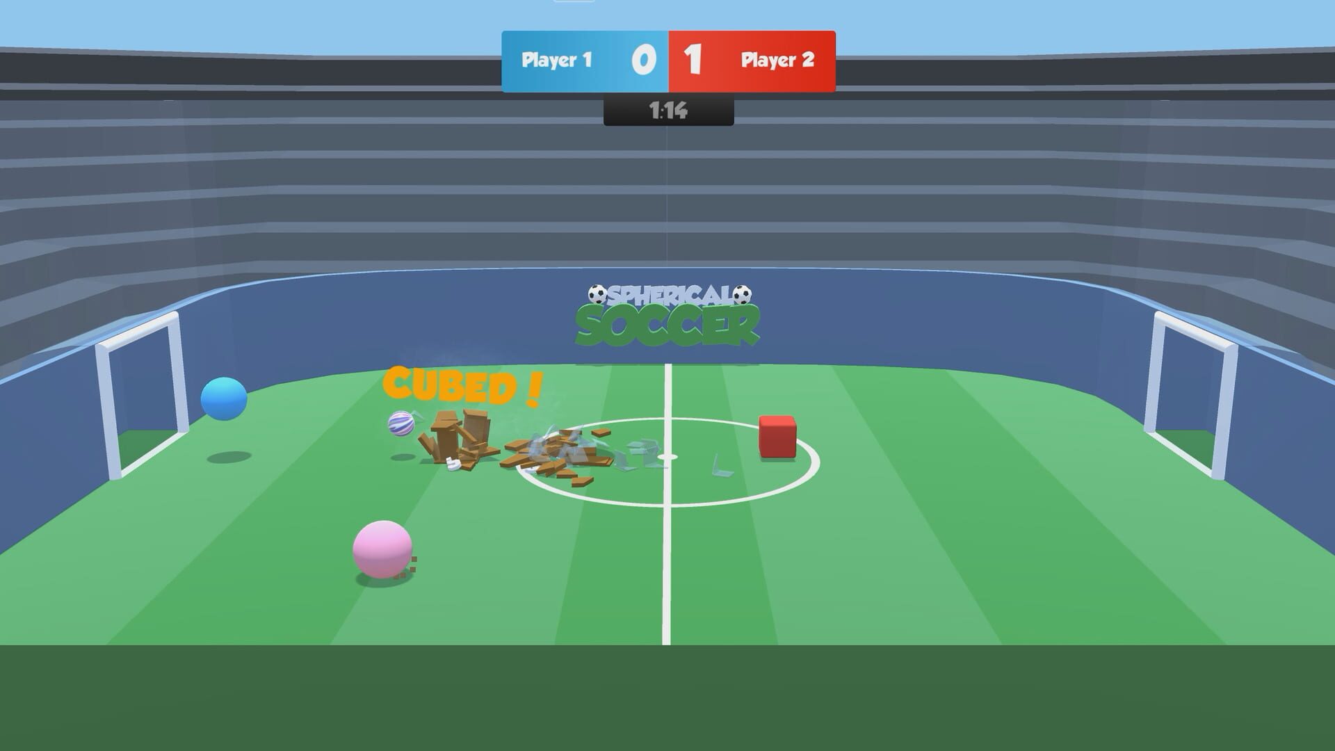 Spherical Soccer - Screenshot