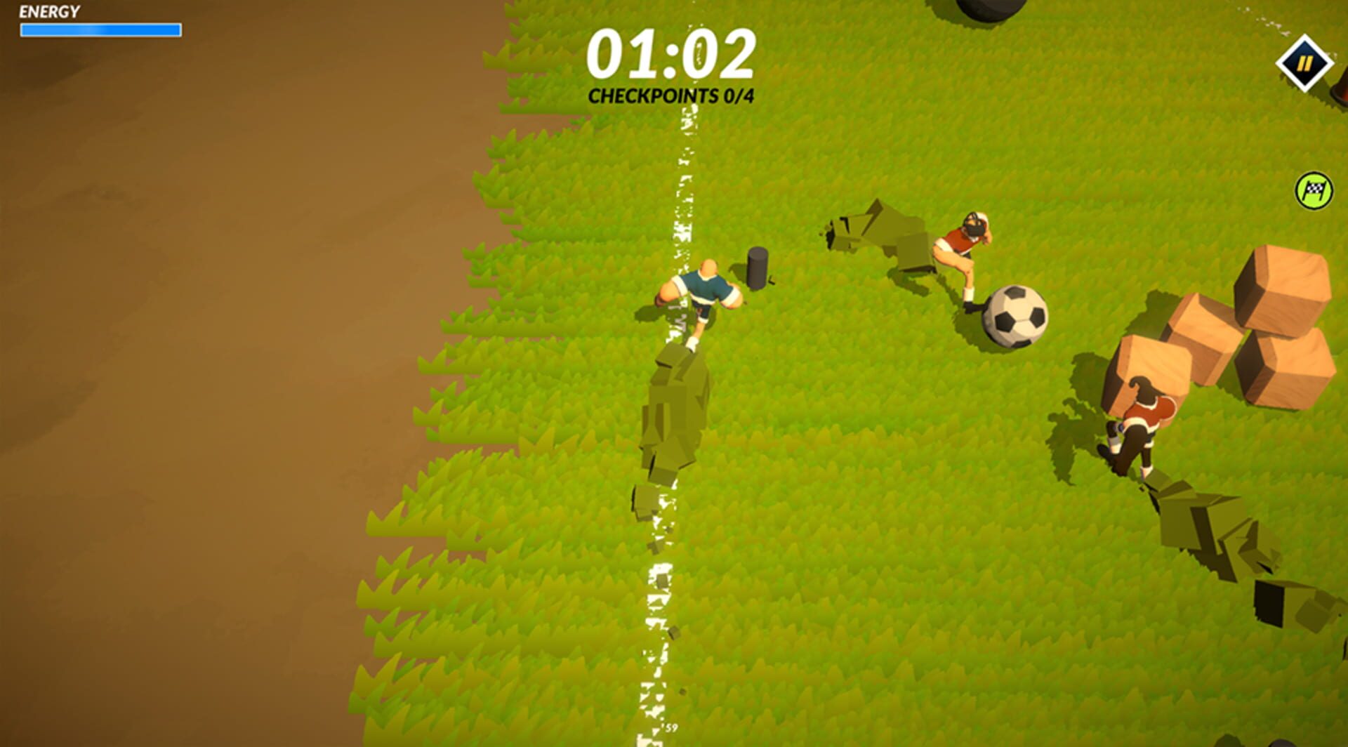 Soccer Racing - Screenshot