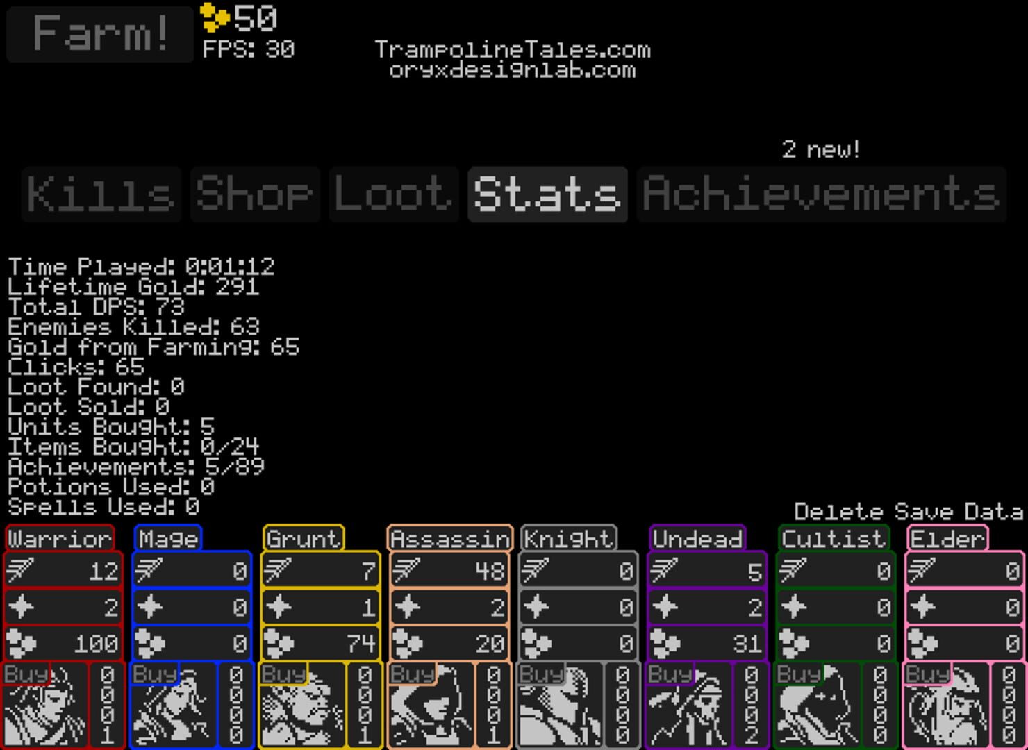 Loot Clicker - Screenshot