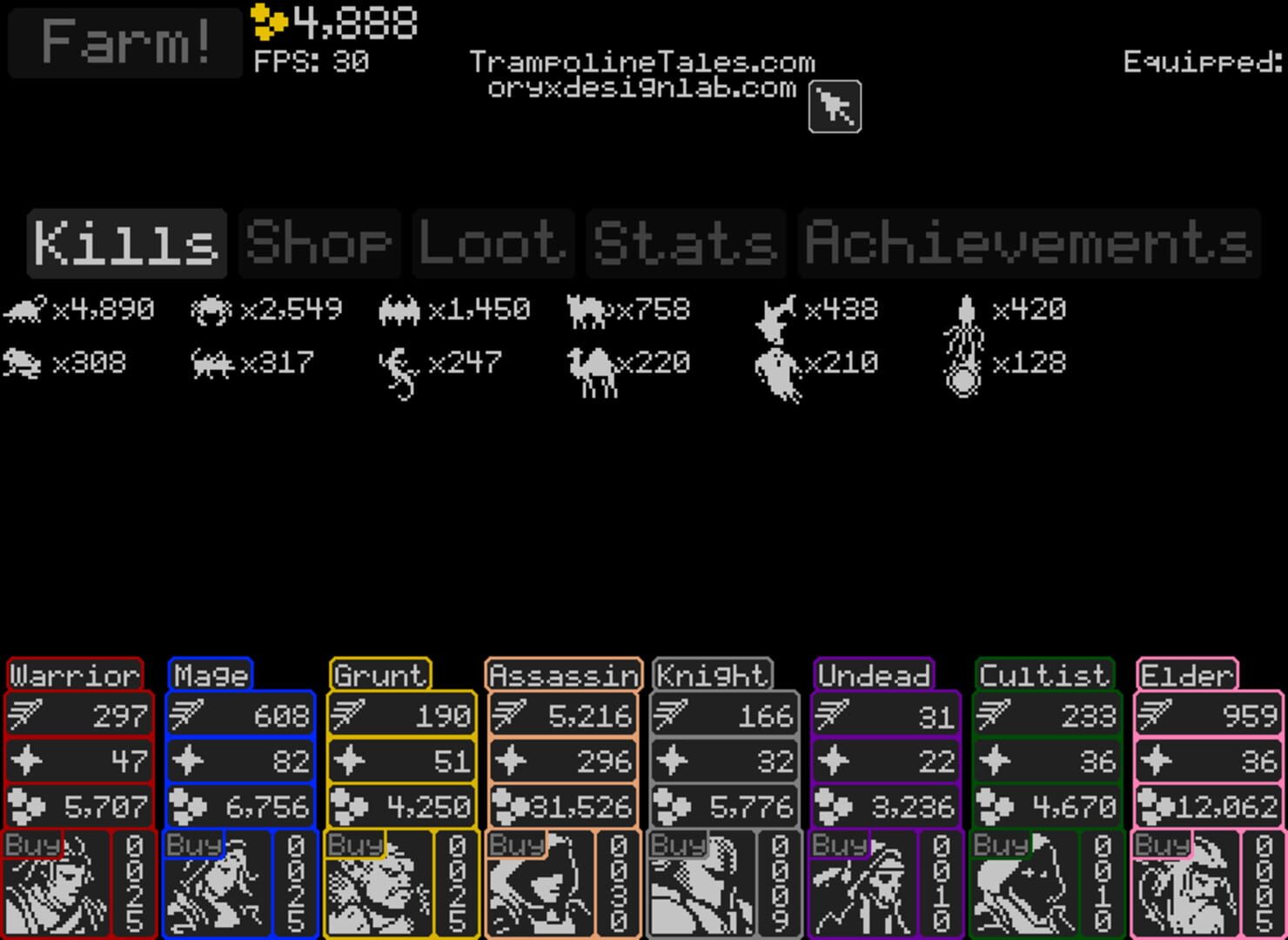 Loot Clicker - Screenshot