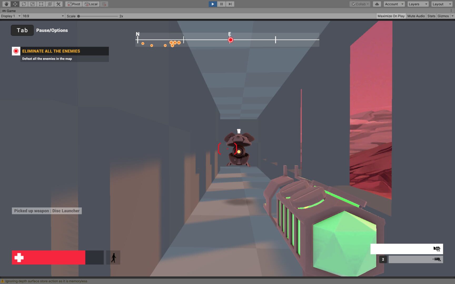Space Shooter FPS - Screenshot