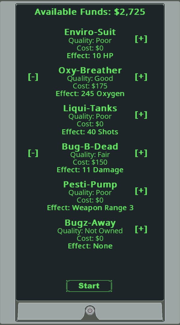 Purge Persist and Profit - Screenshot