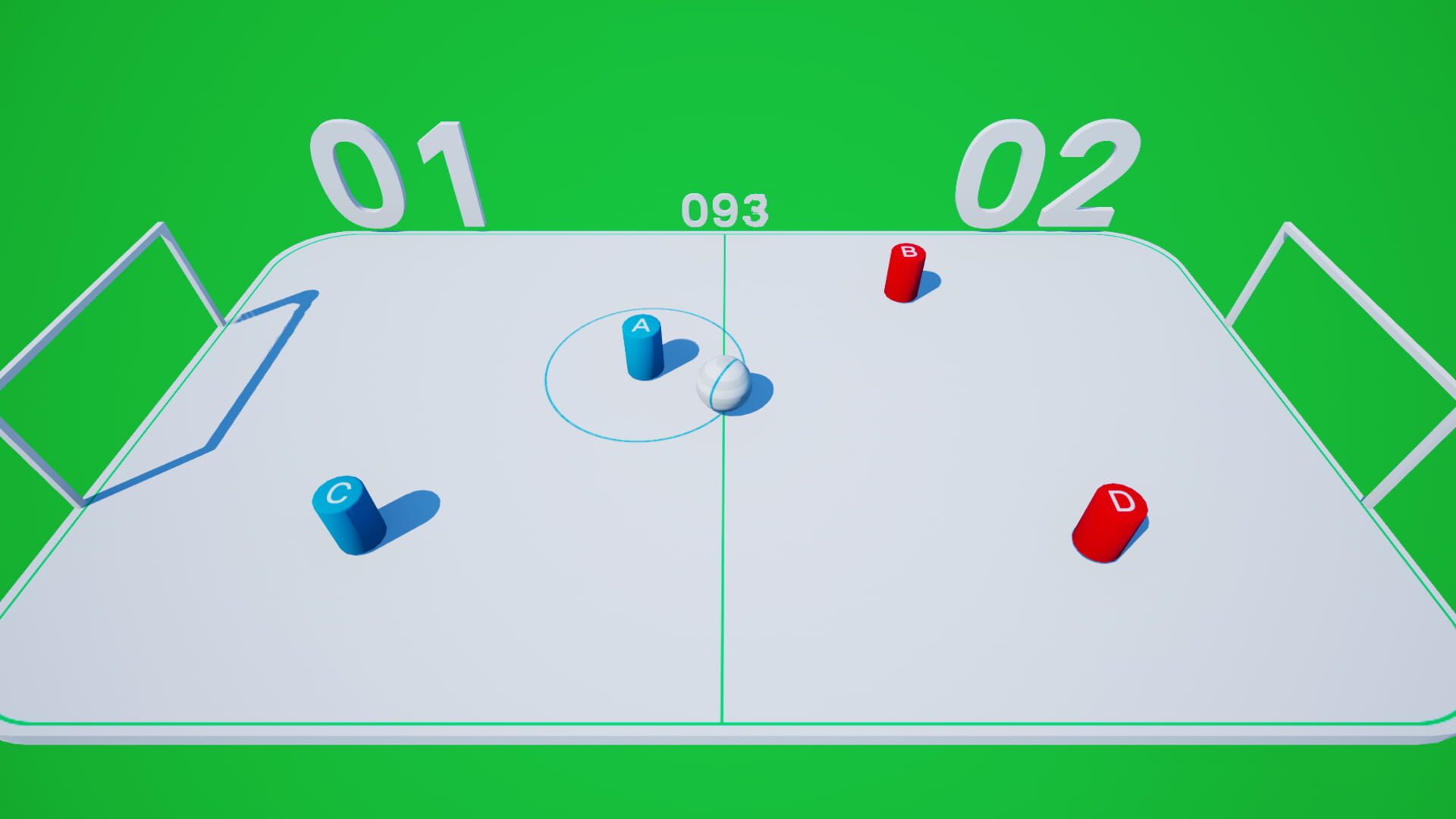 Dash Shoot Goal - Screenshot