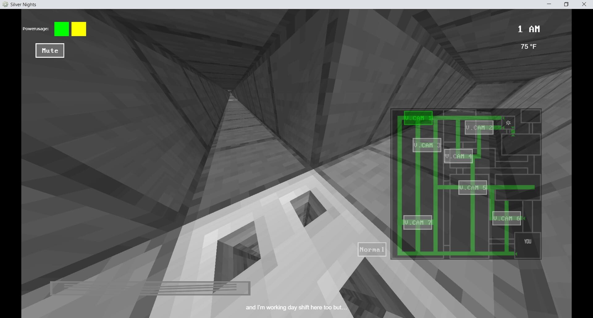 Silver Nights: Browser edition - Screenshot