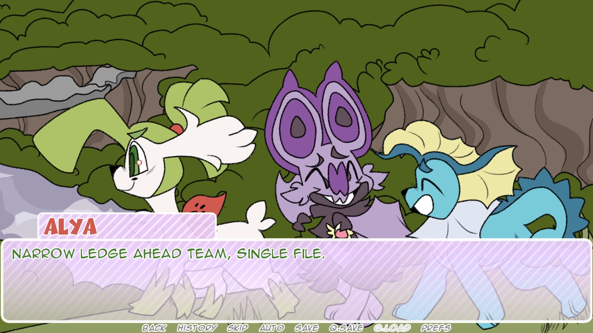 Fan Dungeon: A Day in the Life of Team Tomorrow! - Screenshot