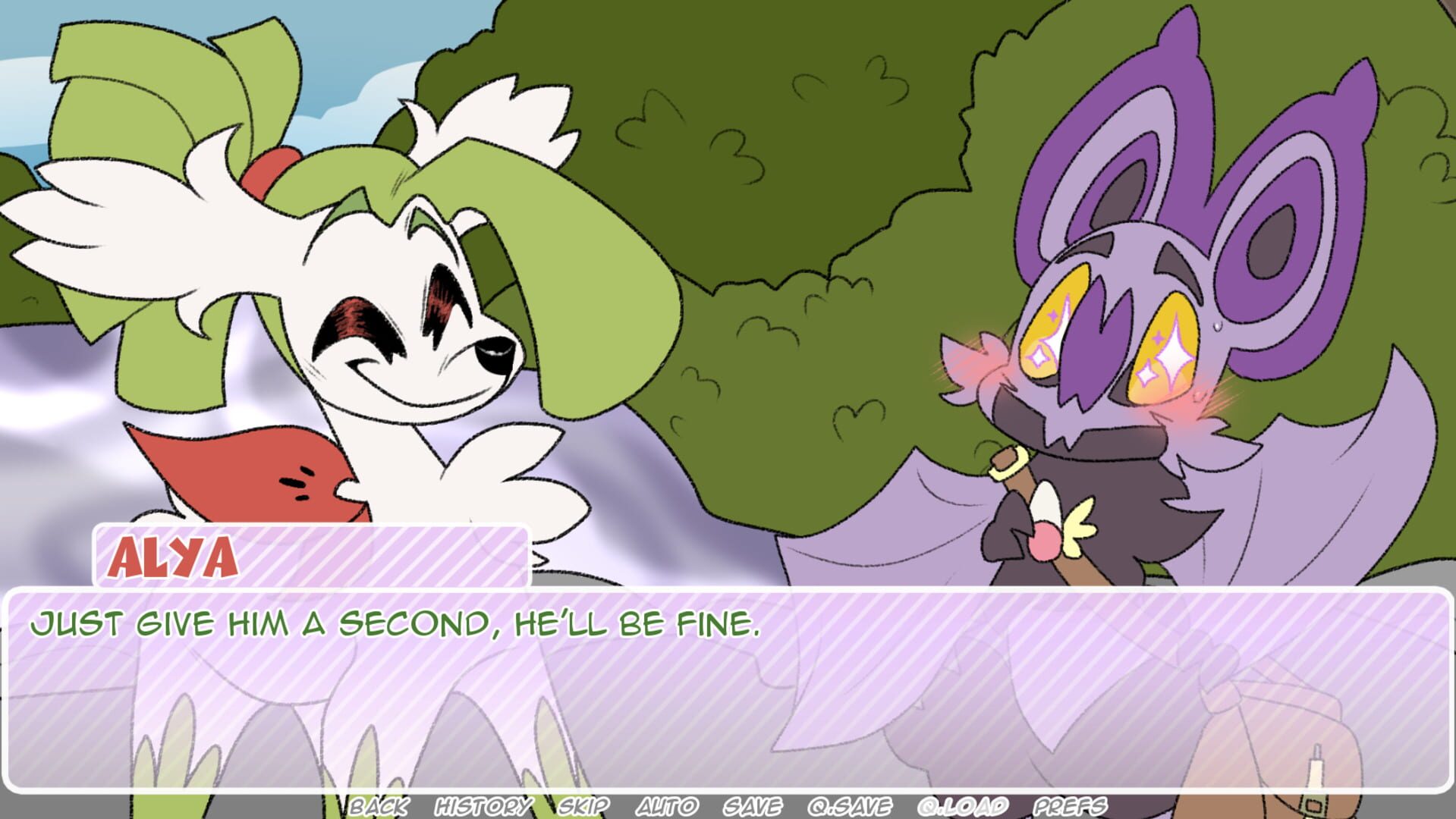 Fan Dungeon: A Day in the Life of Team Tomorrow! - Screenshot