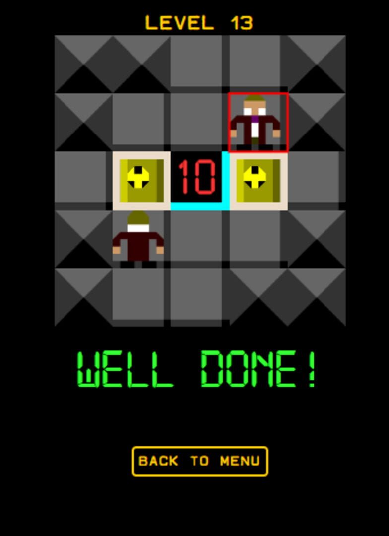 Block Pushing Puzzle Game But You Can Time Travel - Screenshot