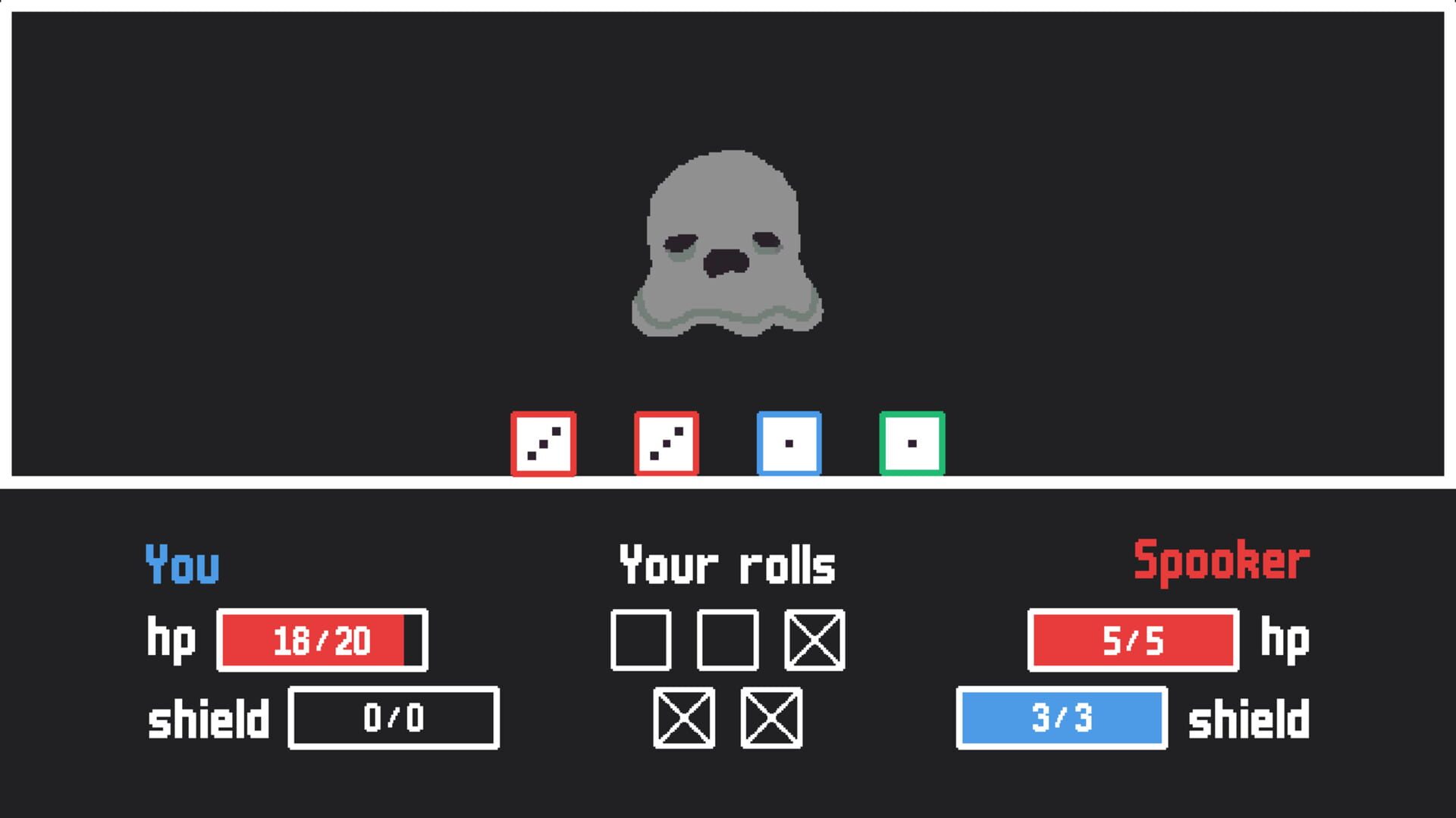 Spooky Dice - Screenshot