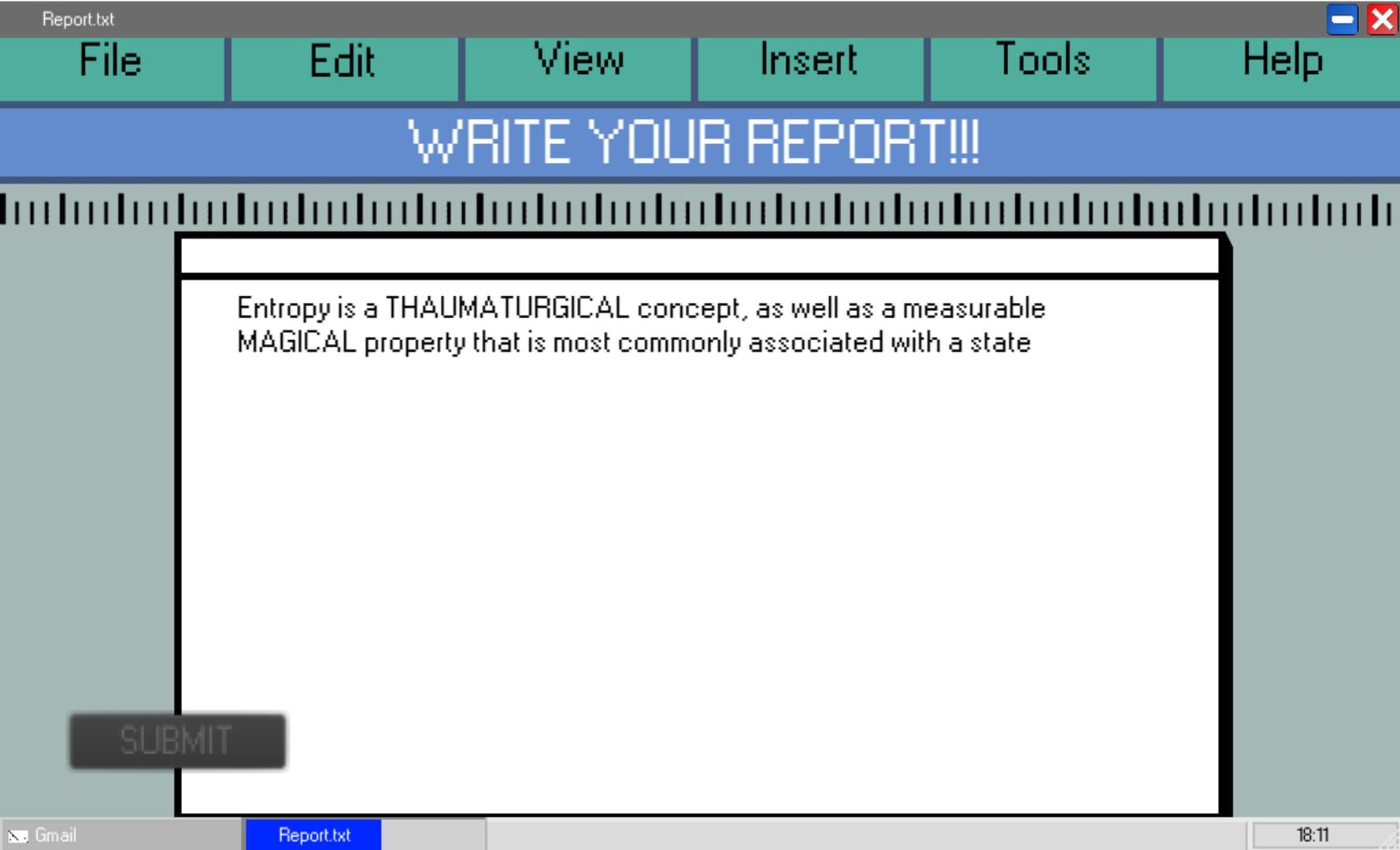 ThaumOS - Screenshot