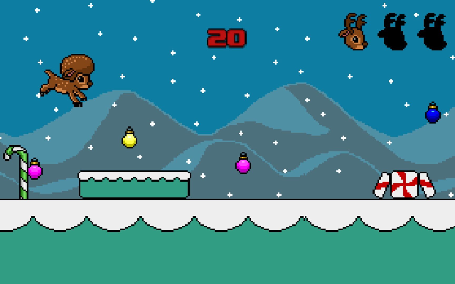 Ruru's Christmas Run - Screenshot