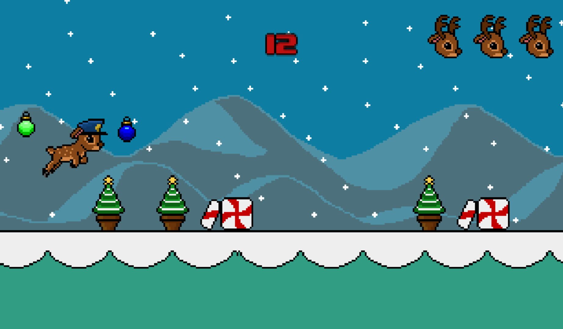 Ruru's Christmas Run - Screenshot