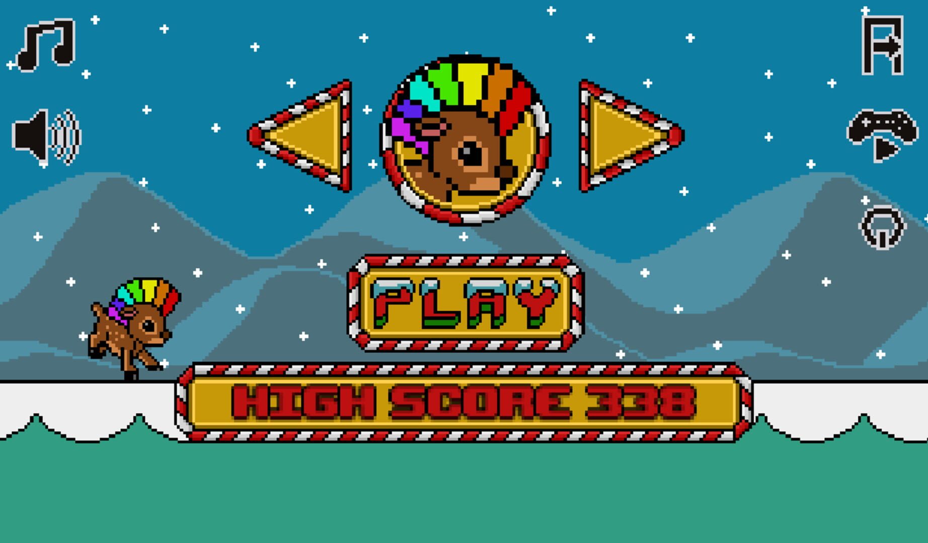 Ruru's Christmas Run - Screenshot