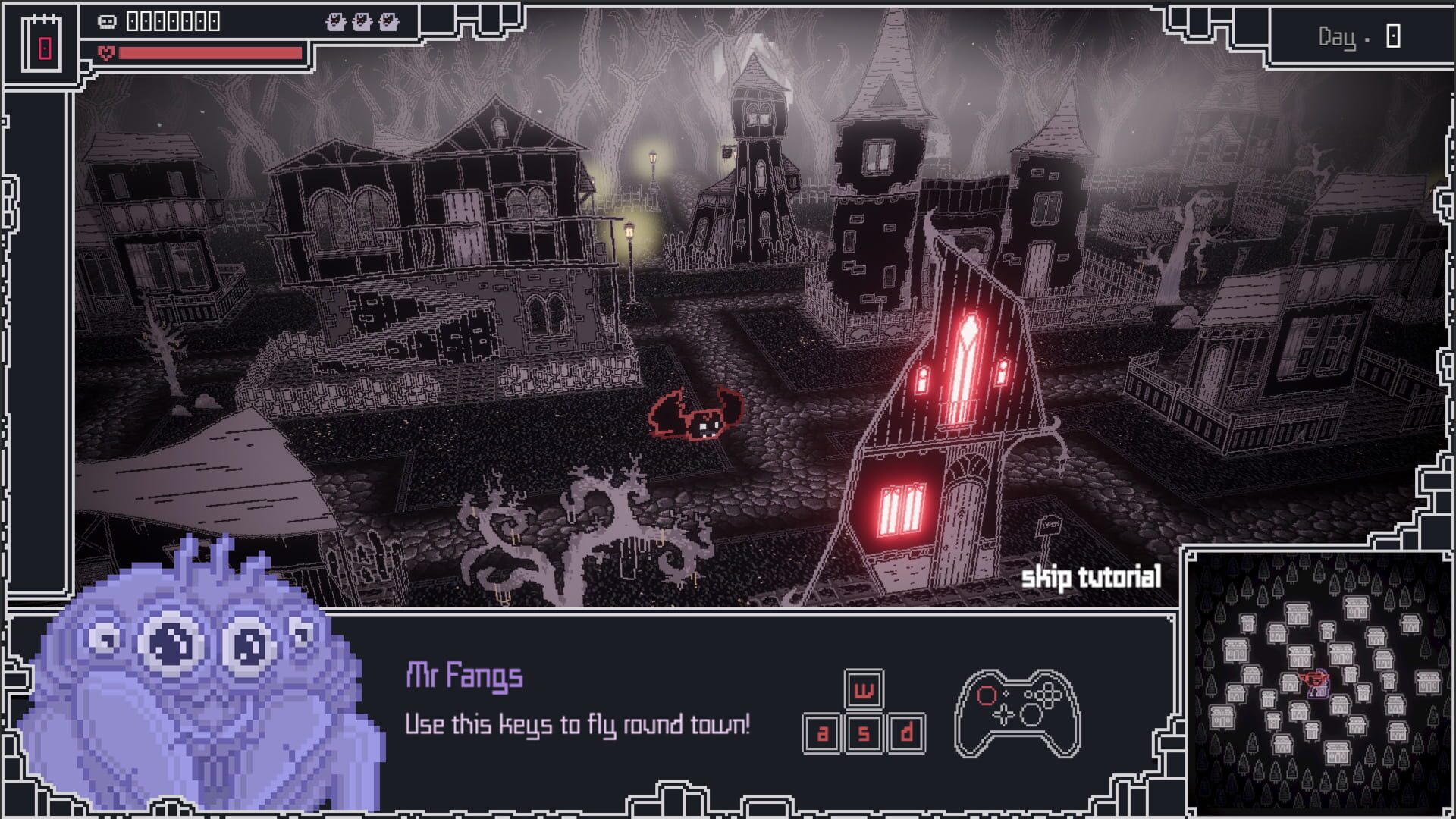 Dracula's Pizza Delivery - Screenshot