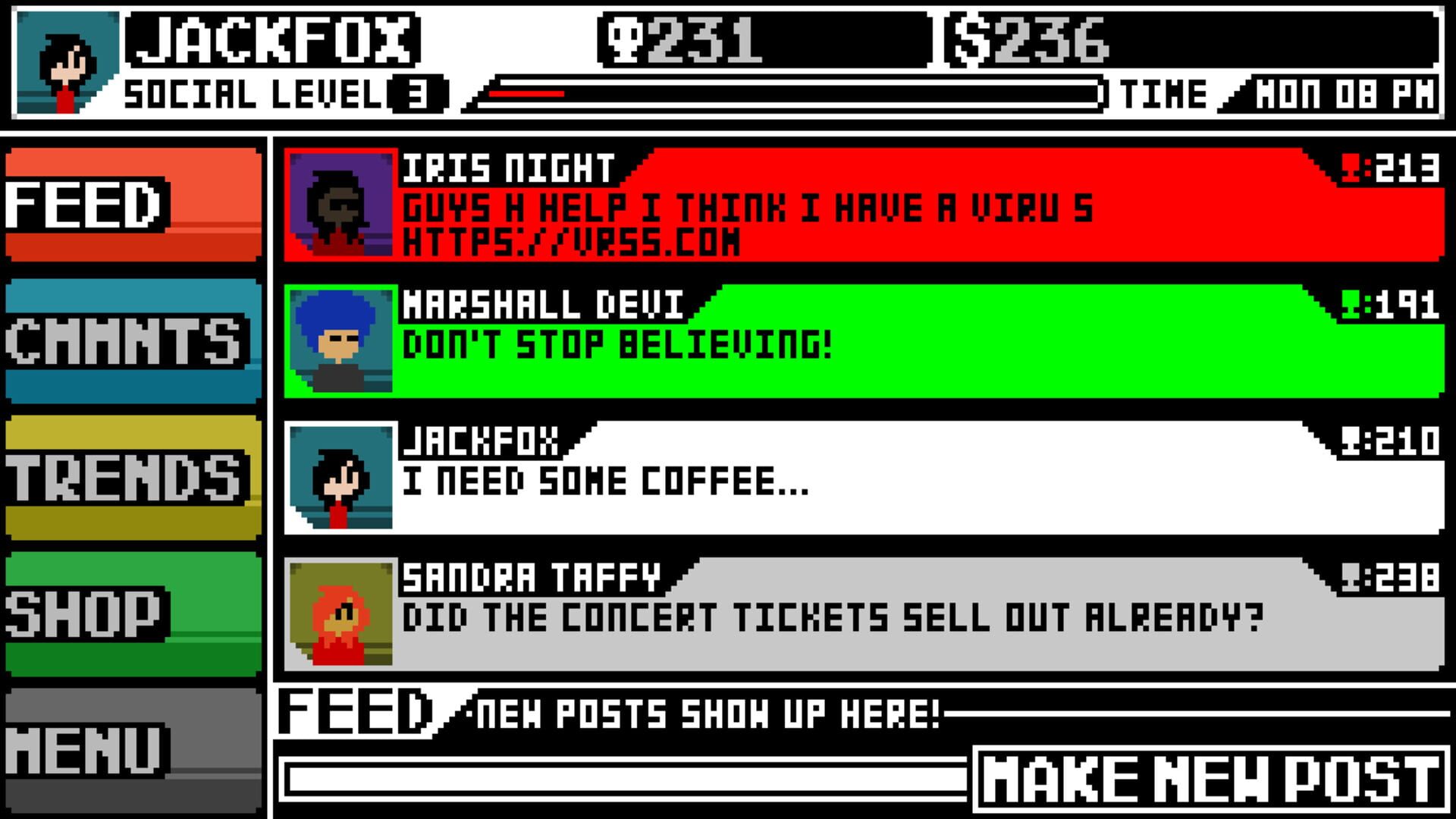 Social Pressure - Screenshot