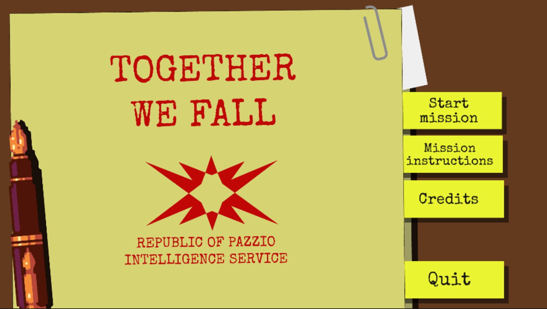 Together We Fall - Screenshot