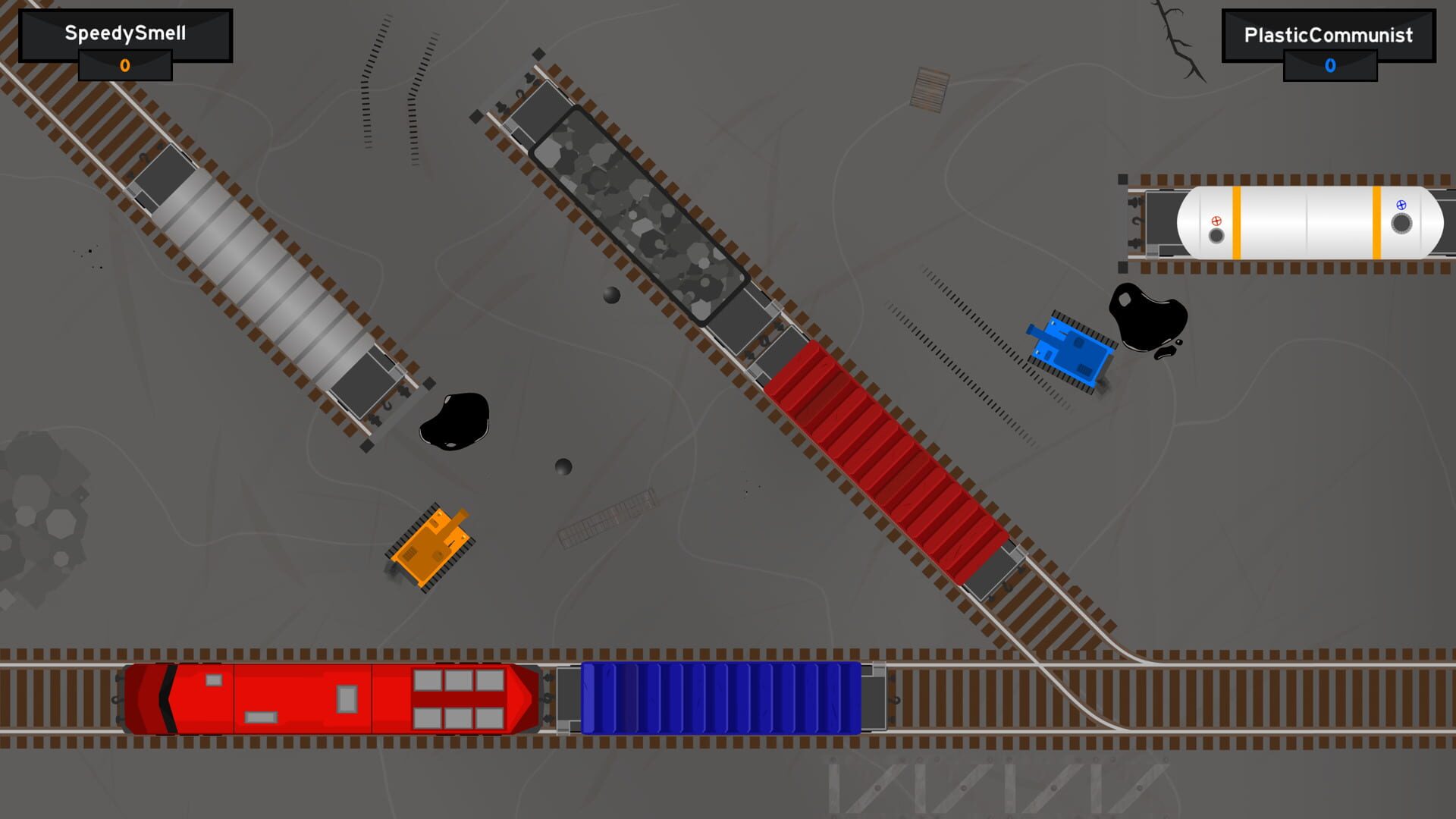 Turbo Battle Tanks - Screenshot