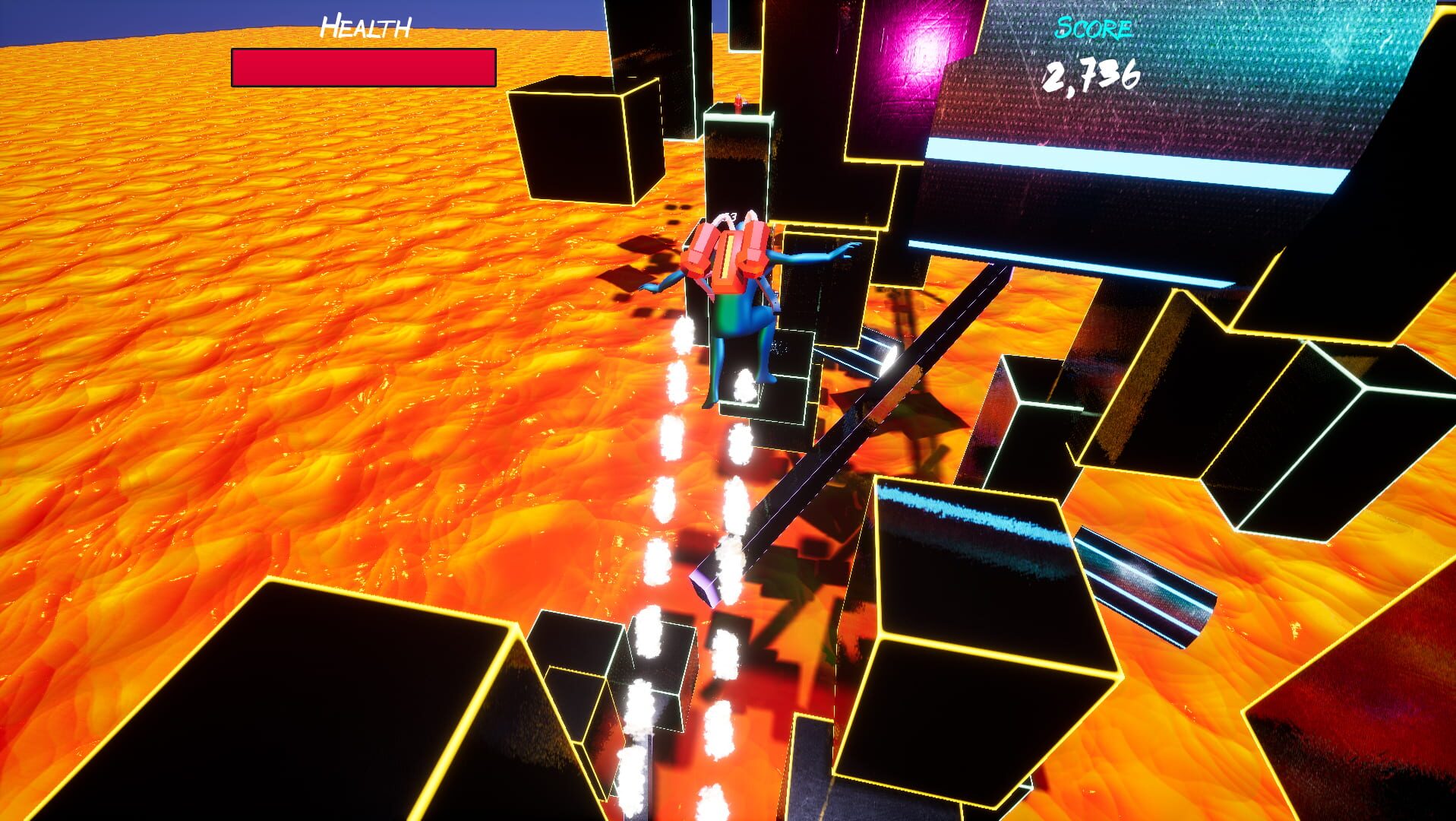 Lava Runner - Screenshot