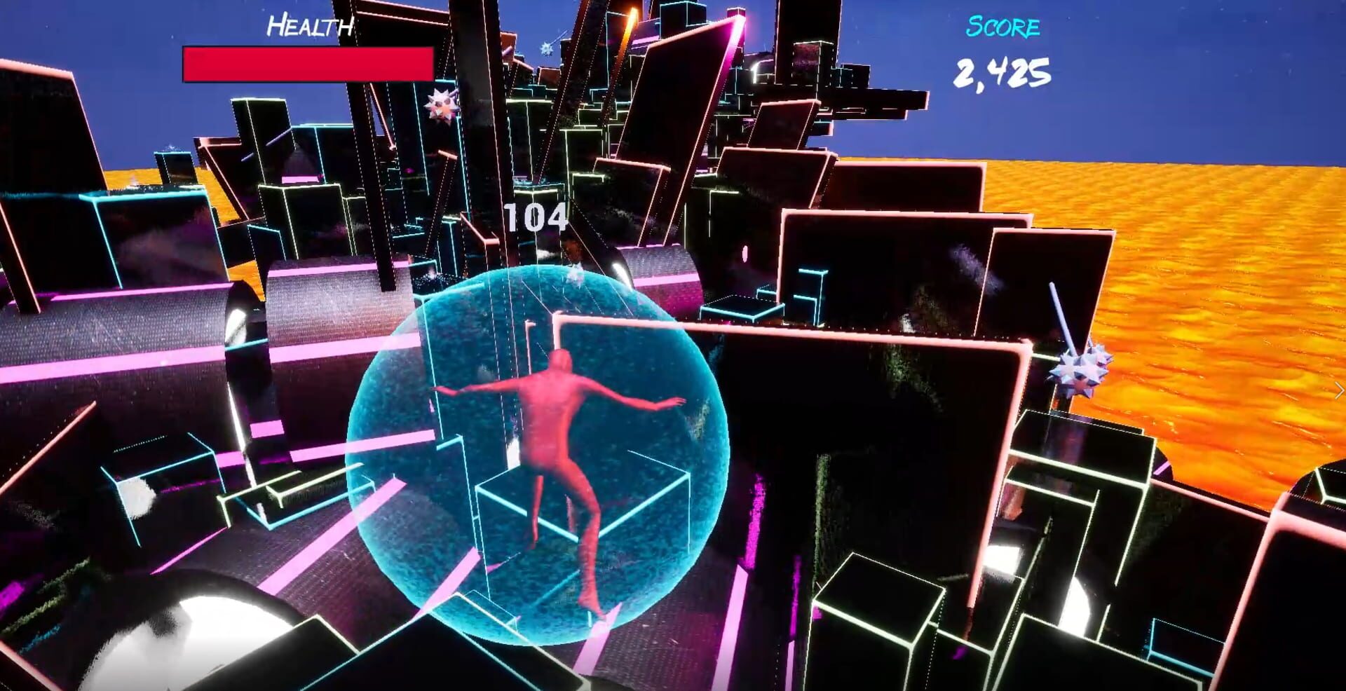 Lava Runner - Screenshot