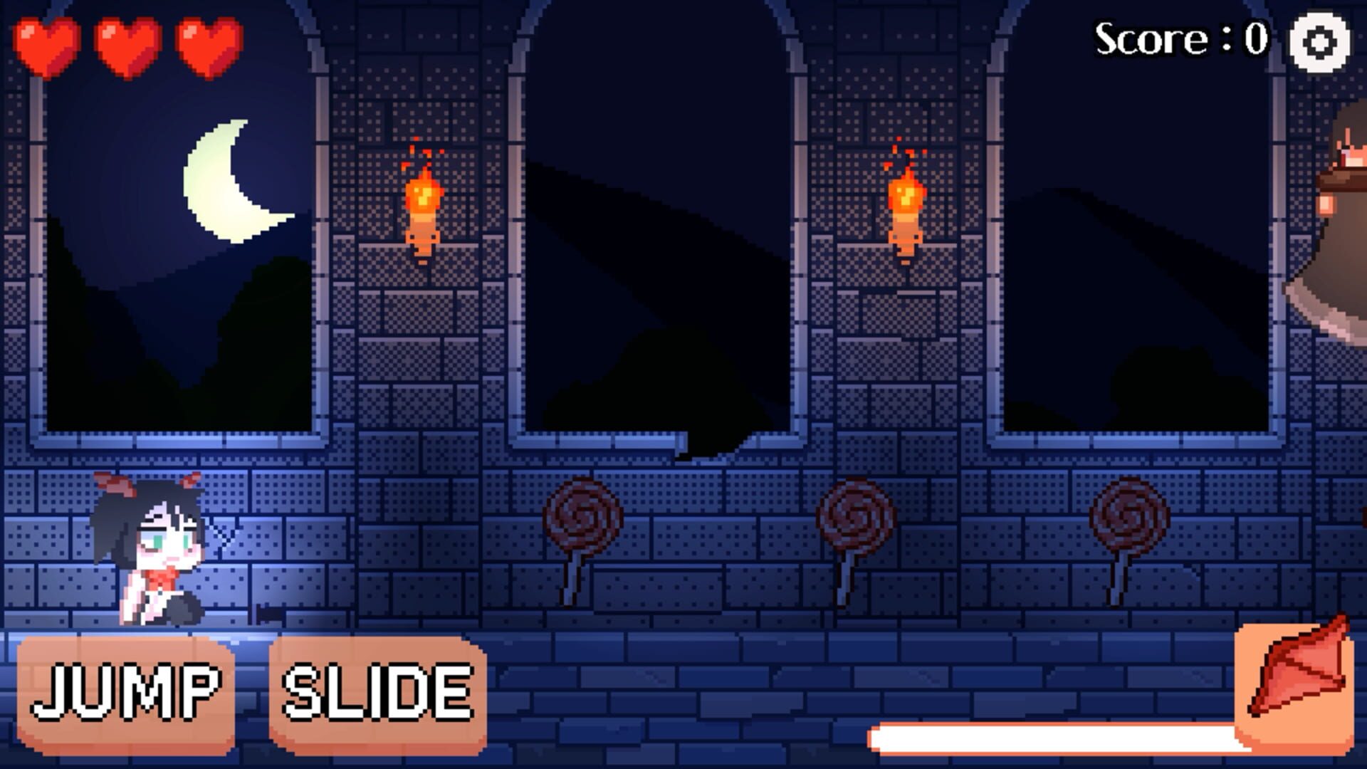 Kuroki run! - Screenshot