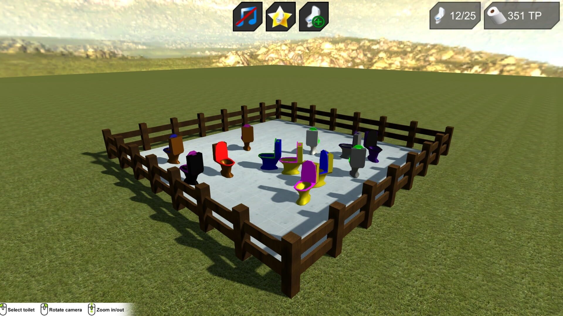 Toilet Farm - Screenshot