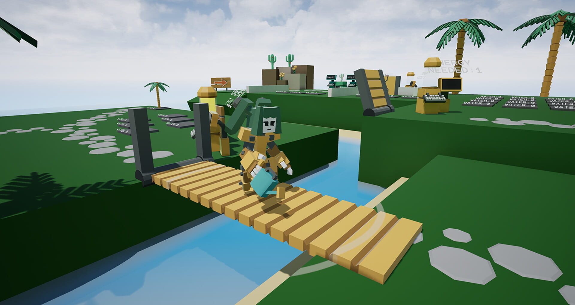 Garden Circuit - Screenshot