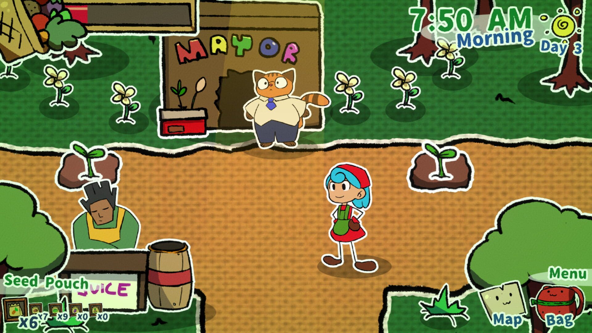 Farmer Fran: Running Out of Sunlight! - Screenshot
