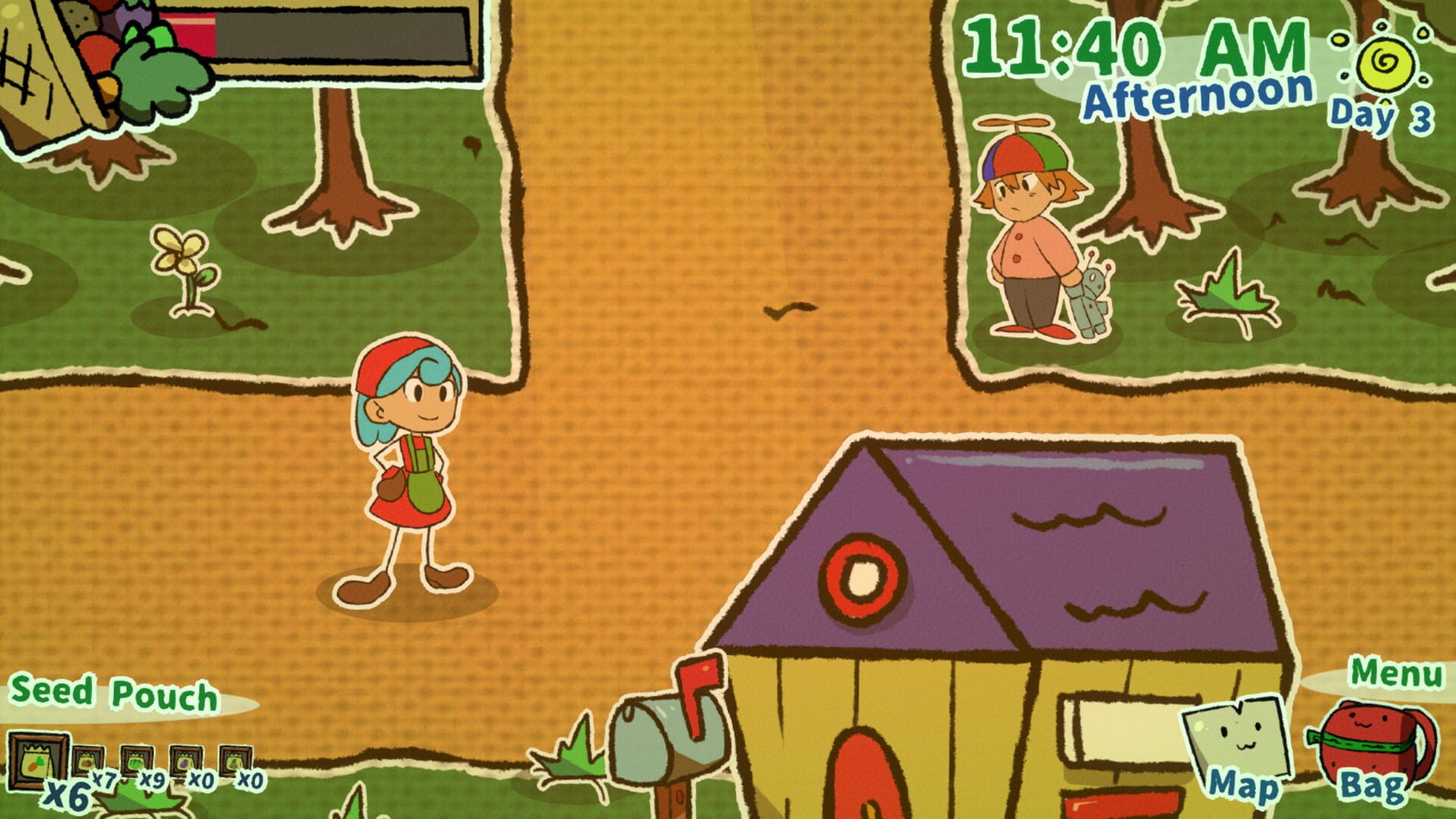 Farmer Fran: Running Out of Sunlight! - Screenshot
