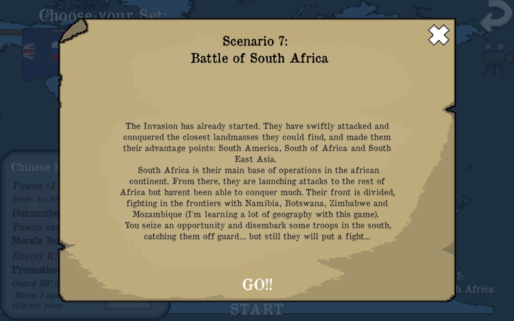 The Whole World is in Check - Screenshot