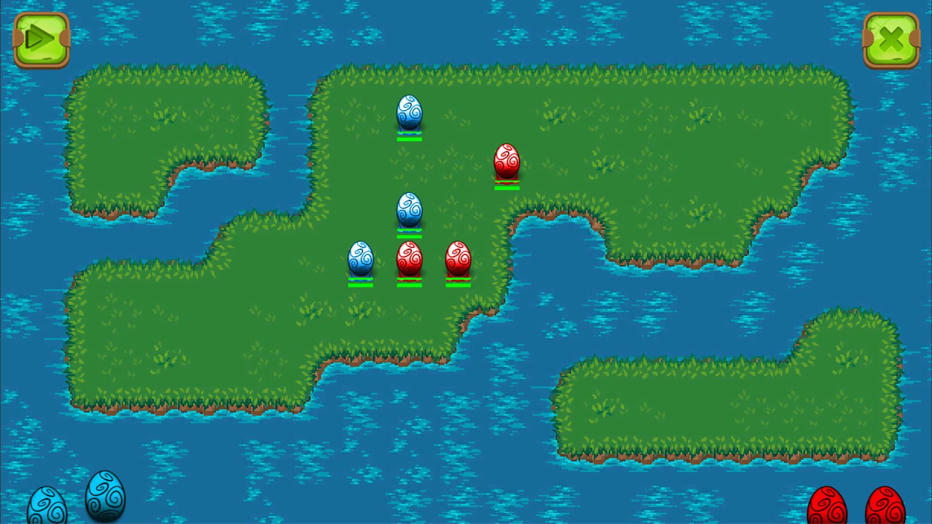 Eggs War - Screenshot