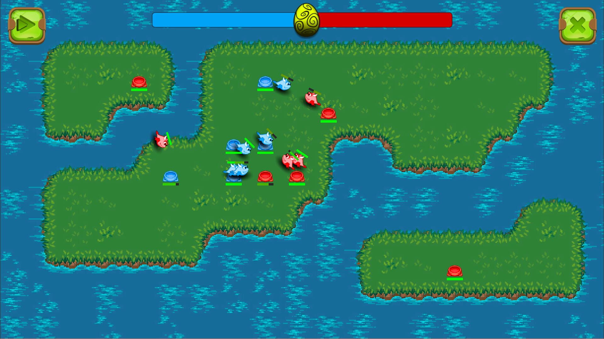 Eggs War - Screenshot